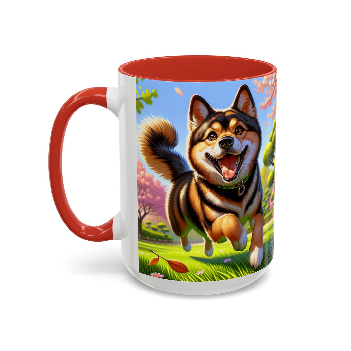 Taza de café con detalles de Shikoku: el regalo perfecto para los amantes de los perros
