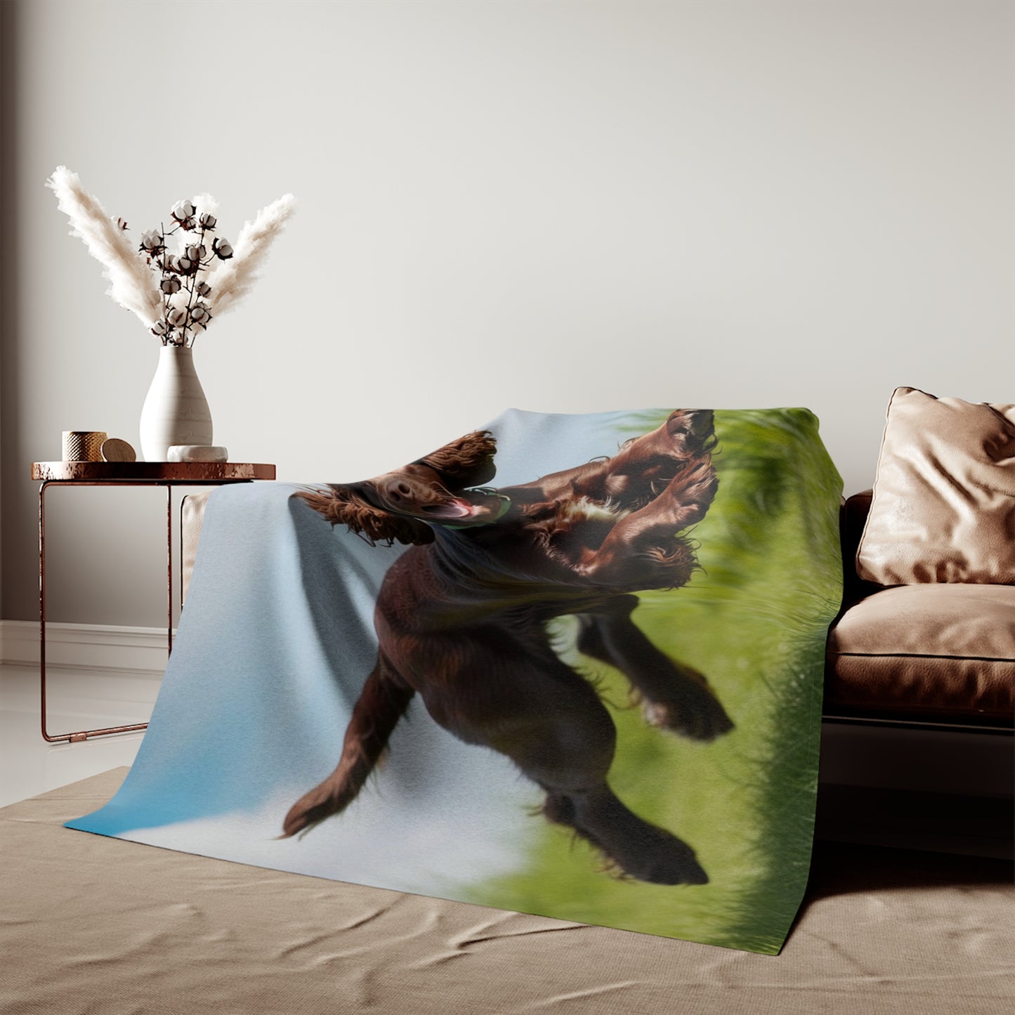 Couverture en sweat-shirt Irish Water Spaniel