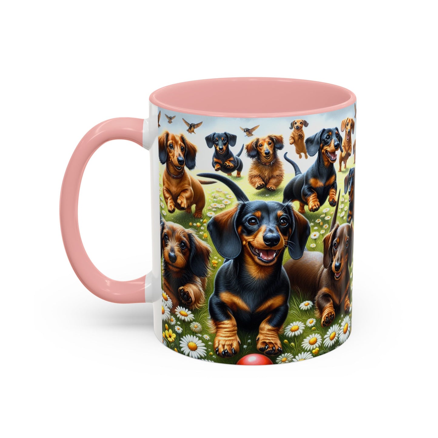 Dachshund Accent Coffee Mug - Perfect Gift for Dog Lovers