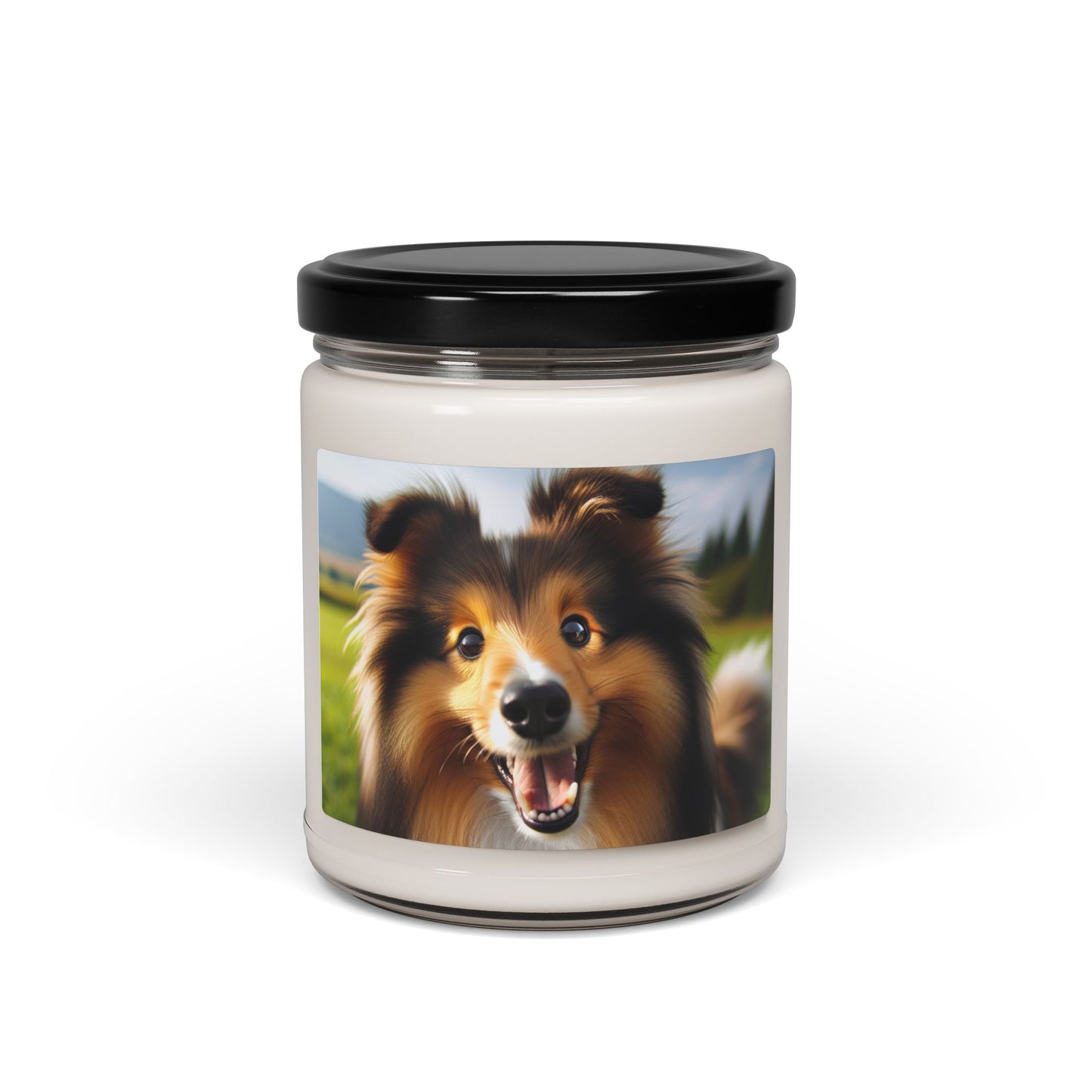 Shetland Sheepdog- Scented Soy Candle, 9oz