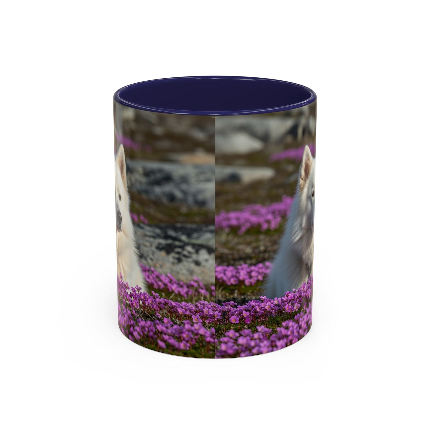 Canadian Eskimo Dog Accent Coffee Mug - Perfect Gift for Dog Lovers