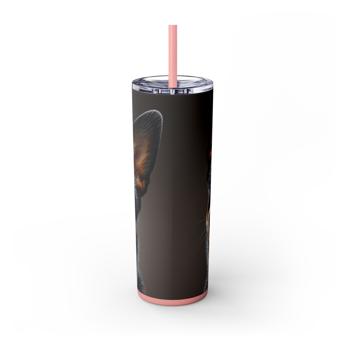 Australian Cattle Dog Tumbler with Straw, 20oz