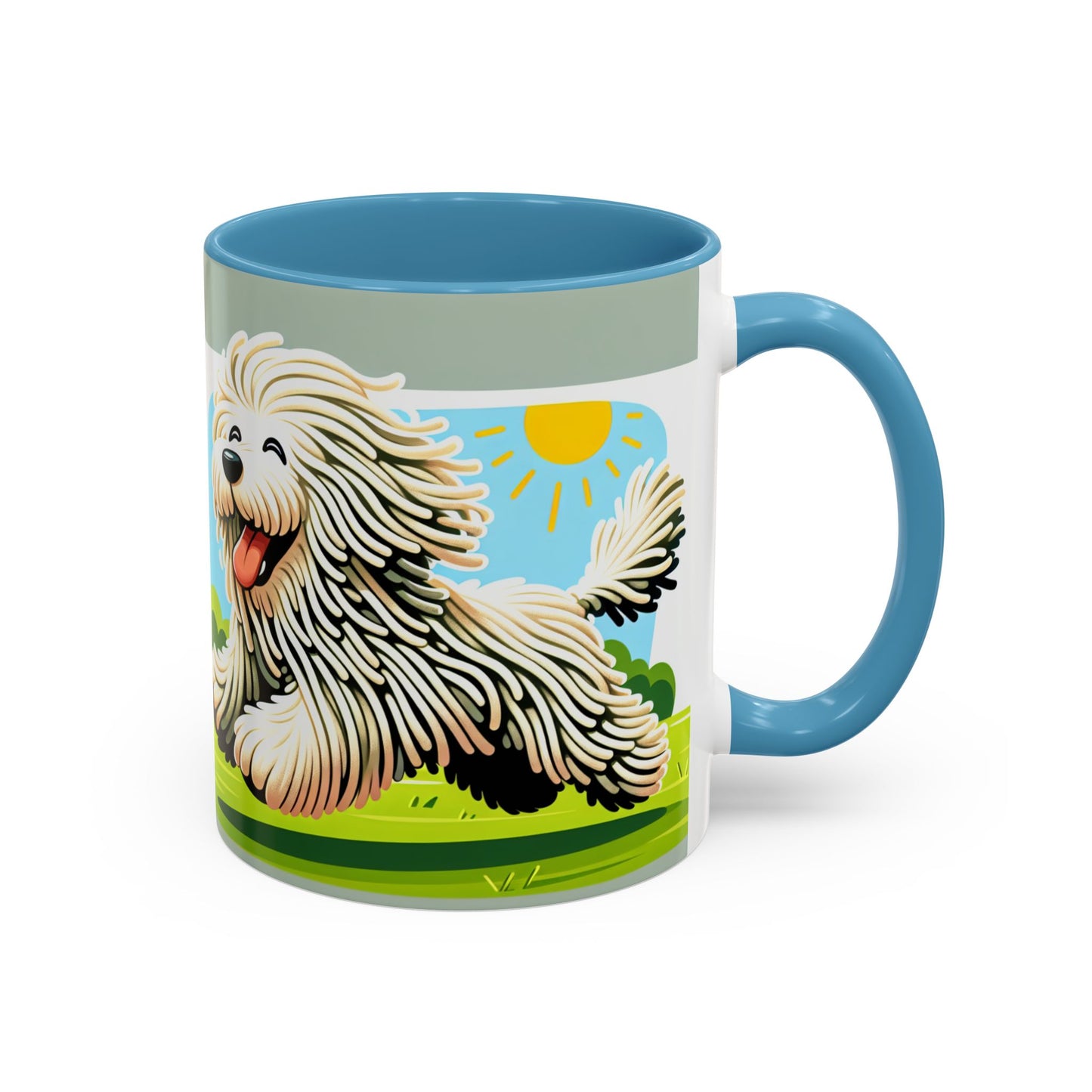 Mug Komondor Accent - Le cadeau idéal pour les amoureux des chiens
