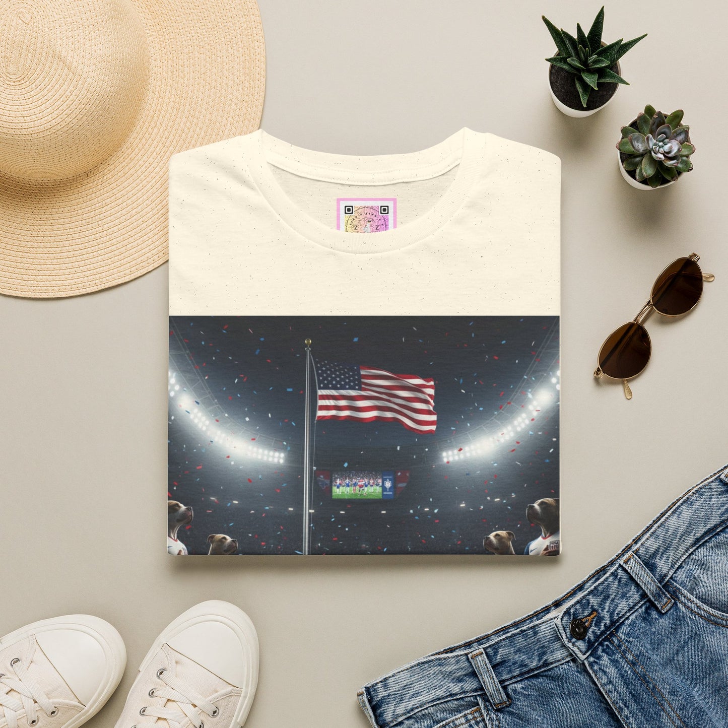 American Flag Championship T‑Shirt