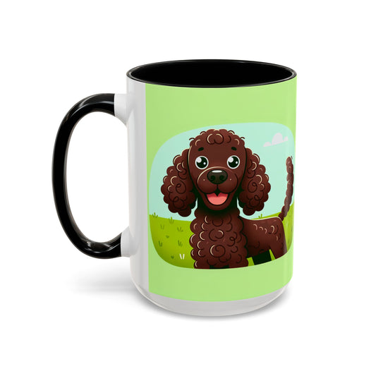 Irish Water Spaniel Accent Coffee Mug - Perfect Gift for Dog Lovers