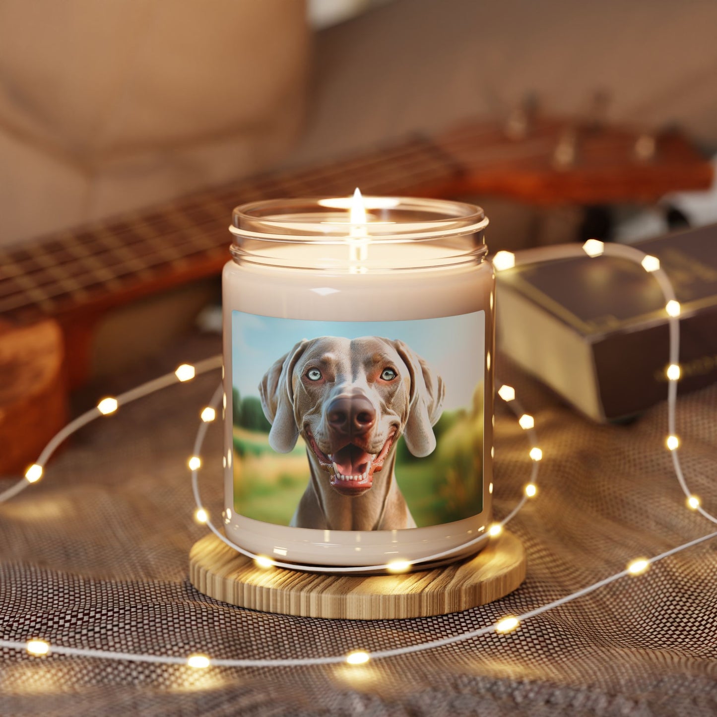 Weimaraner- Scented Soy Candle, 9oz