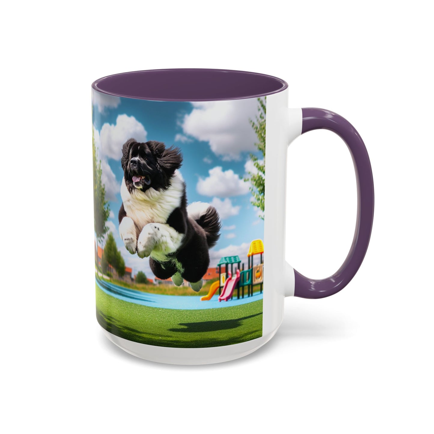 Taza de café con acento Landseer: el regalo perfecto para los amantes de los perros