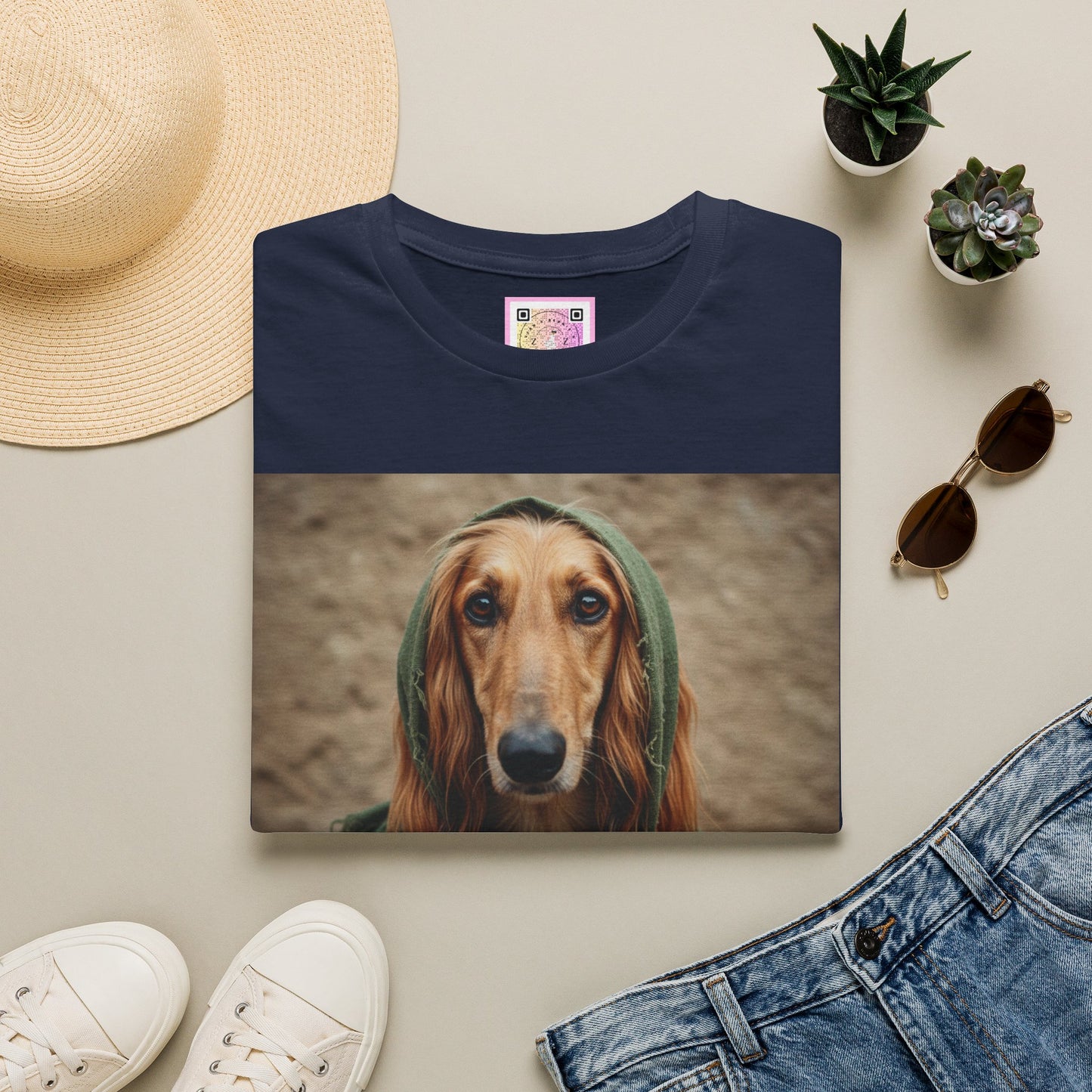 Canine Canvas Collection: McCurry Homage Tee Shirt