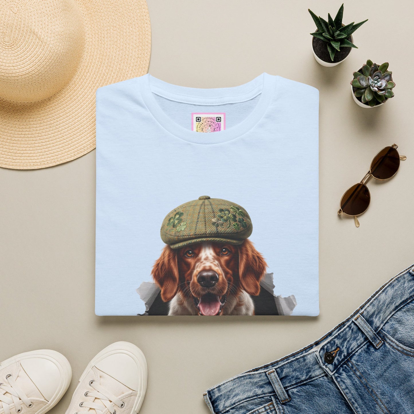 Irish Red and White Setter Tee Shirt