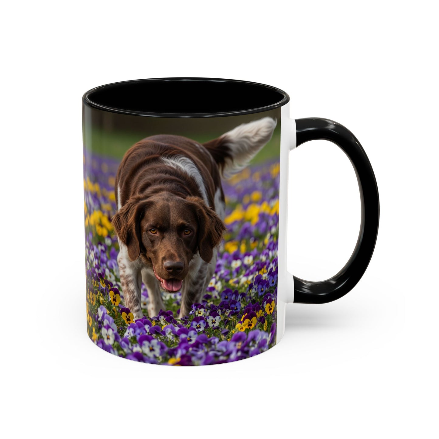 Taza grande con detalles de Munsterlander: el regalo perfecto para los amantes de los perros