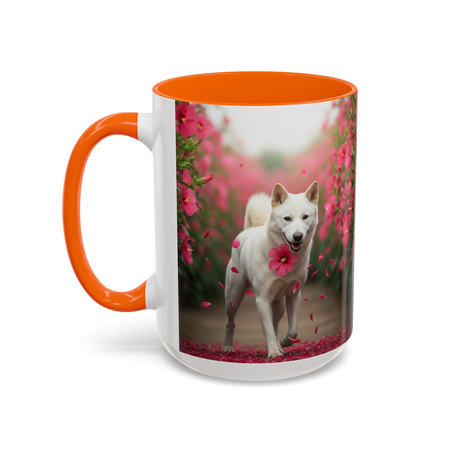 Taza de café con diseño de perro Jindo coreano: el regalo perfecto para los amantes de los perros.