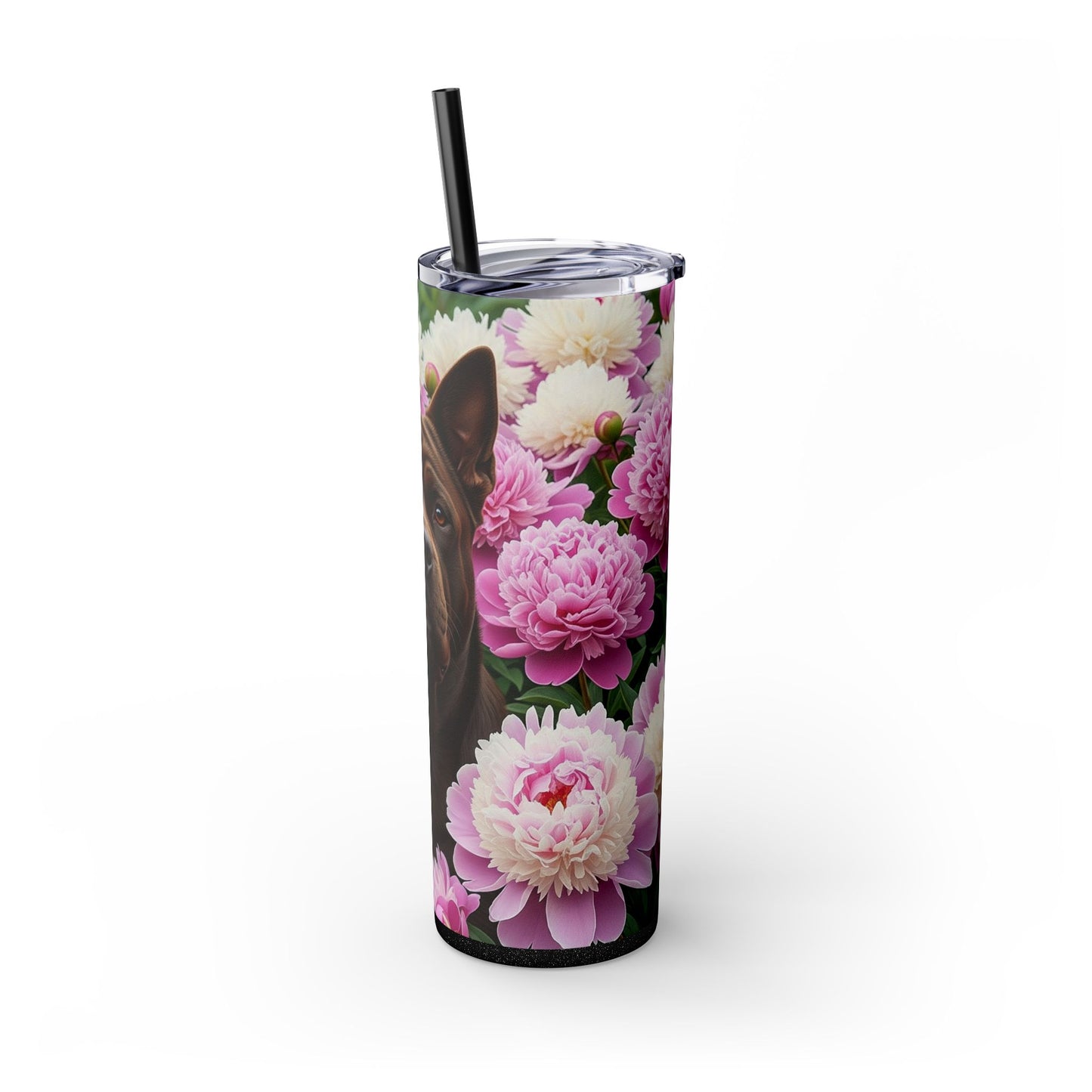 Gobelet isotherme de Chongqing (Chine) avec paille, 590 ml (20 oz).