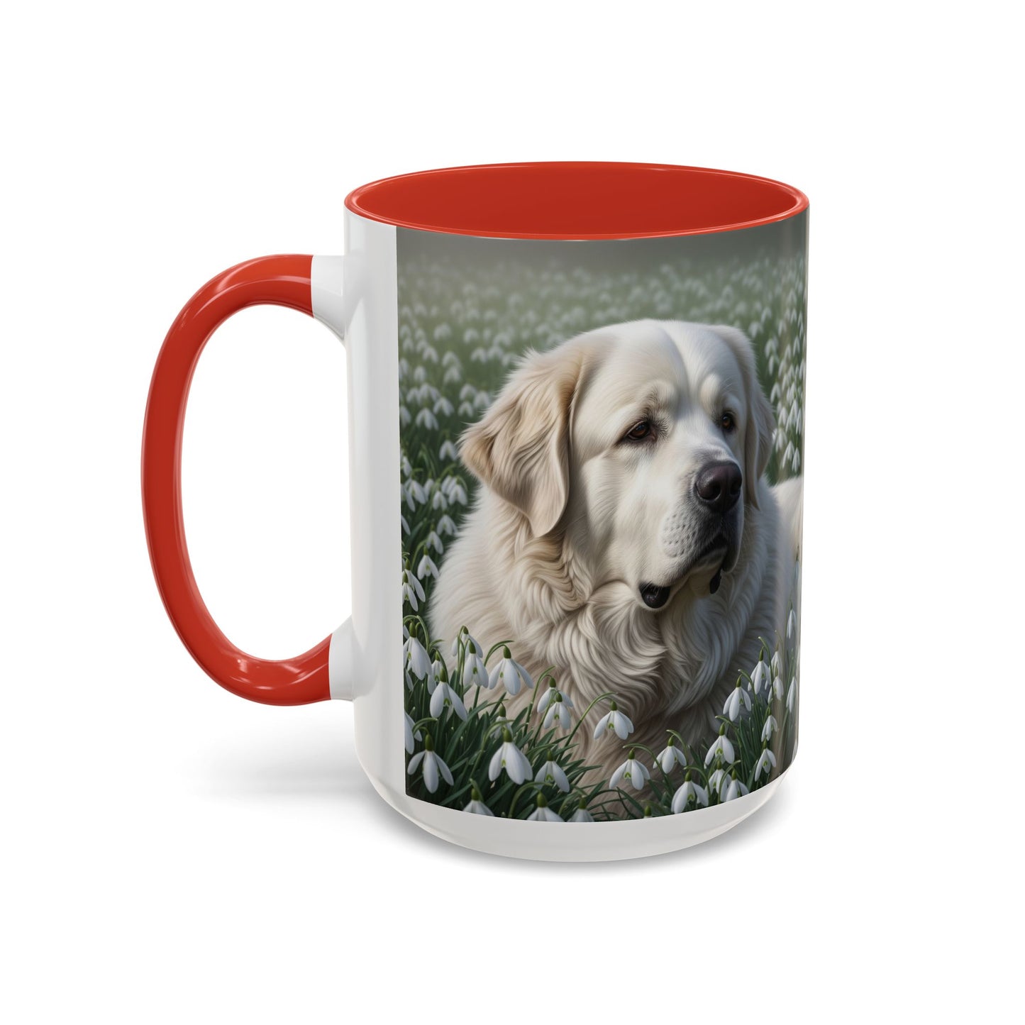 Mug à café avec motif de mastiff des Pyrénées - Cadeau idéal pour les amoureux des chiens
