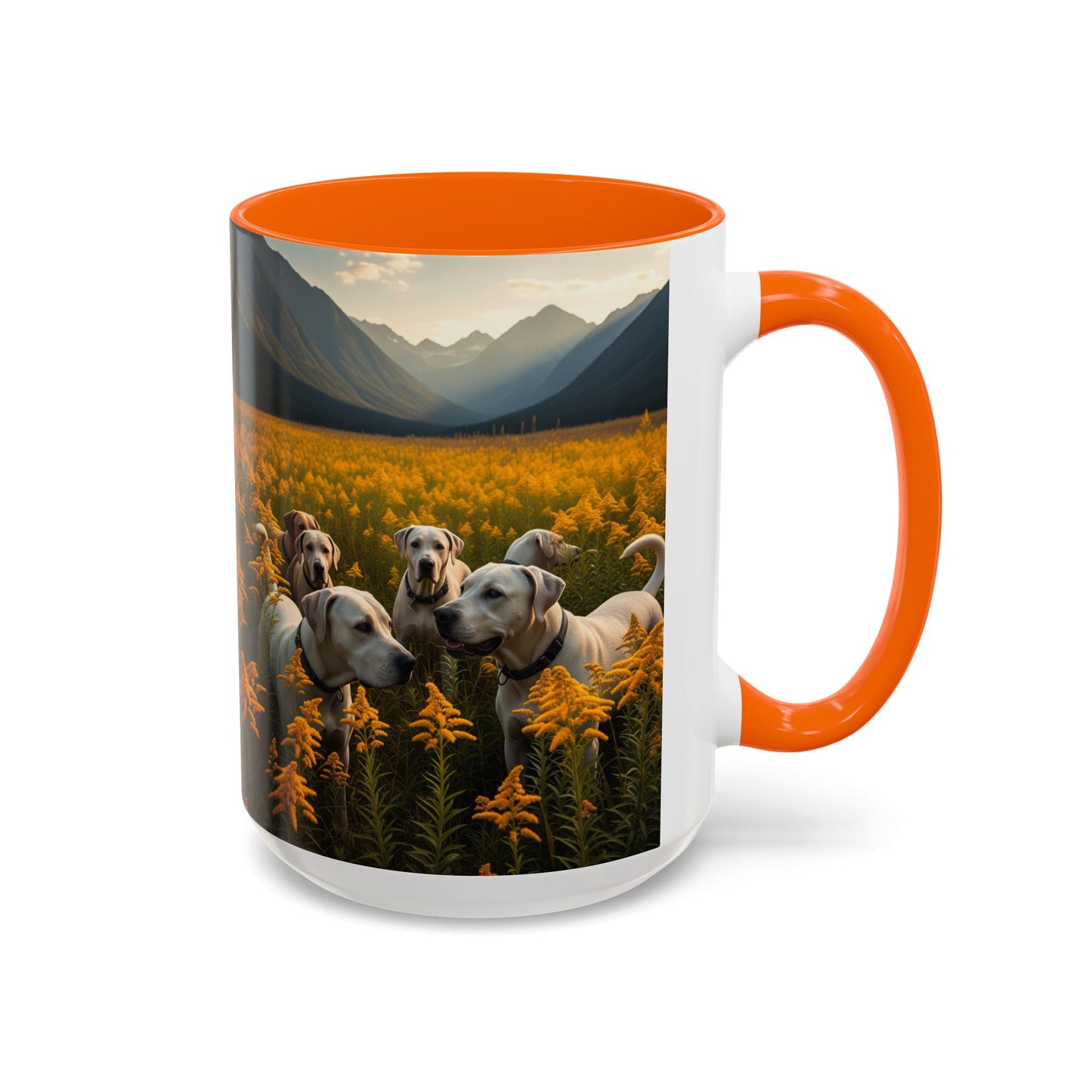 Taza de café con detalles de Mountain Cur: el regalo perfecto para los amantes de los perros