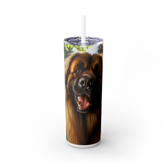 Leonberger Tumbler with Straw, 20oz