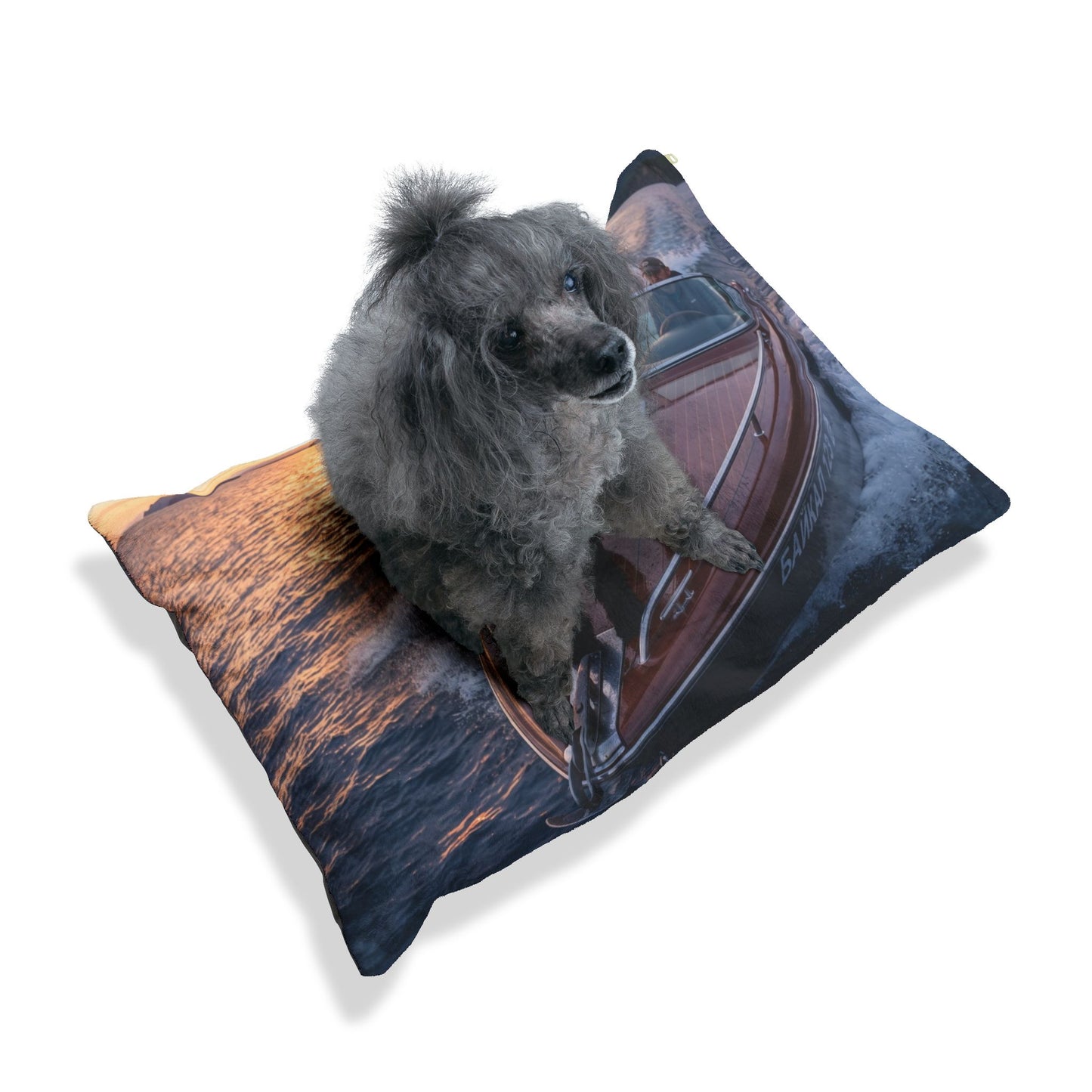 Black Russian Terrier Pet Bed