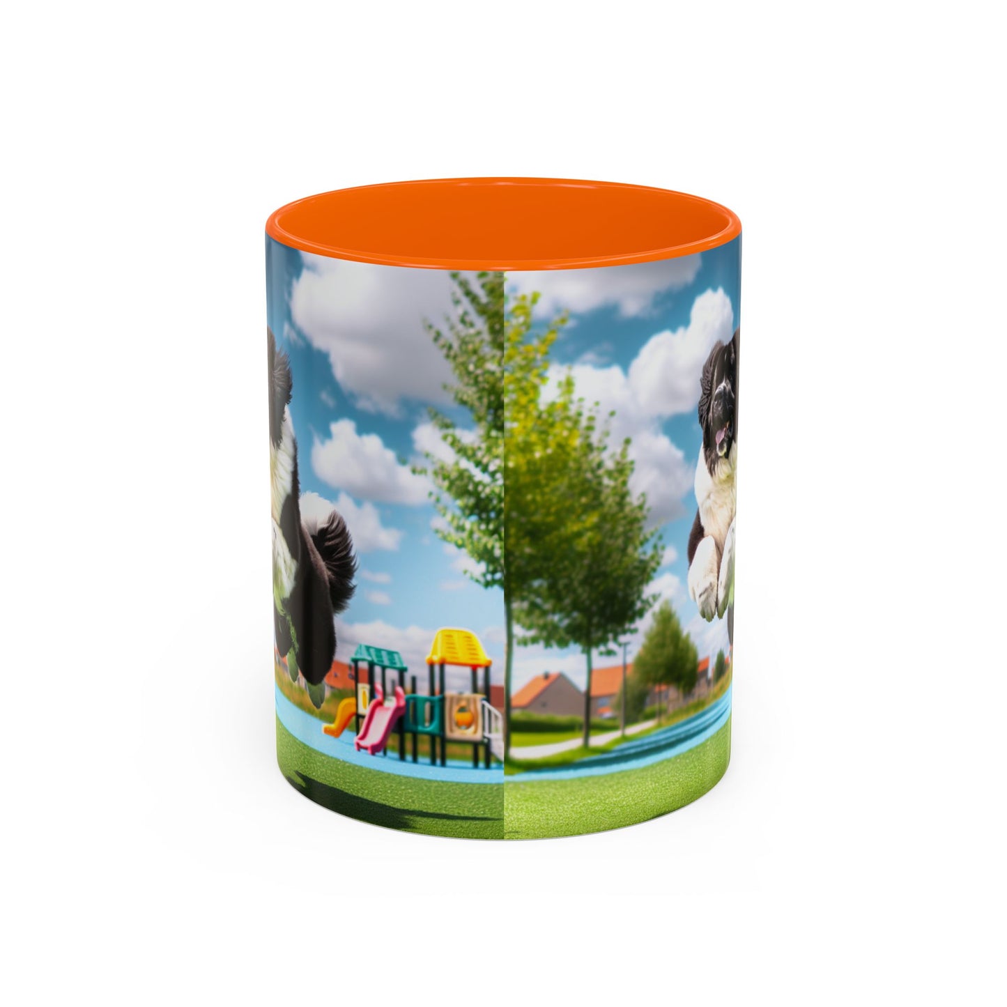 Taza de café con acento Landseer: el regalo perfecto para los amantes de los perros