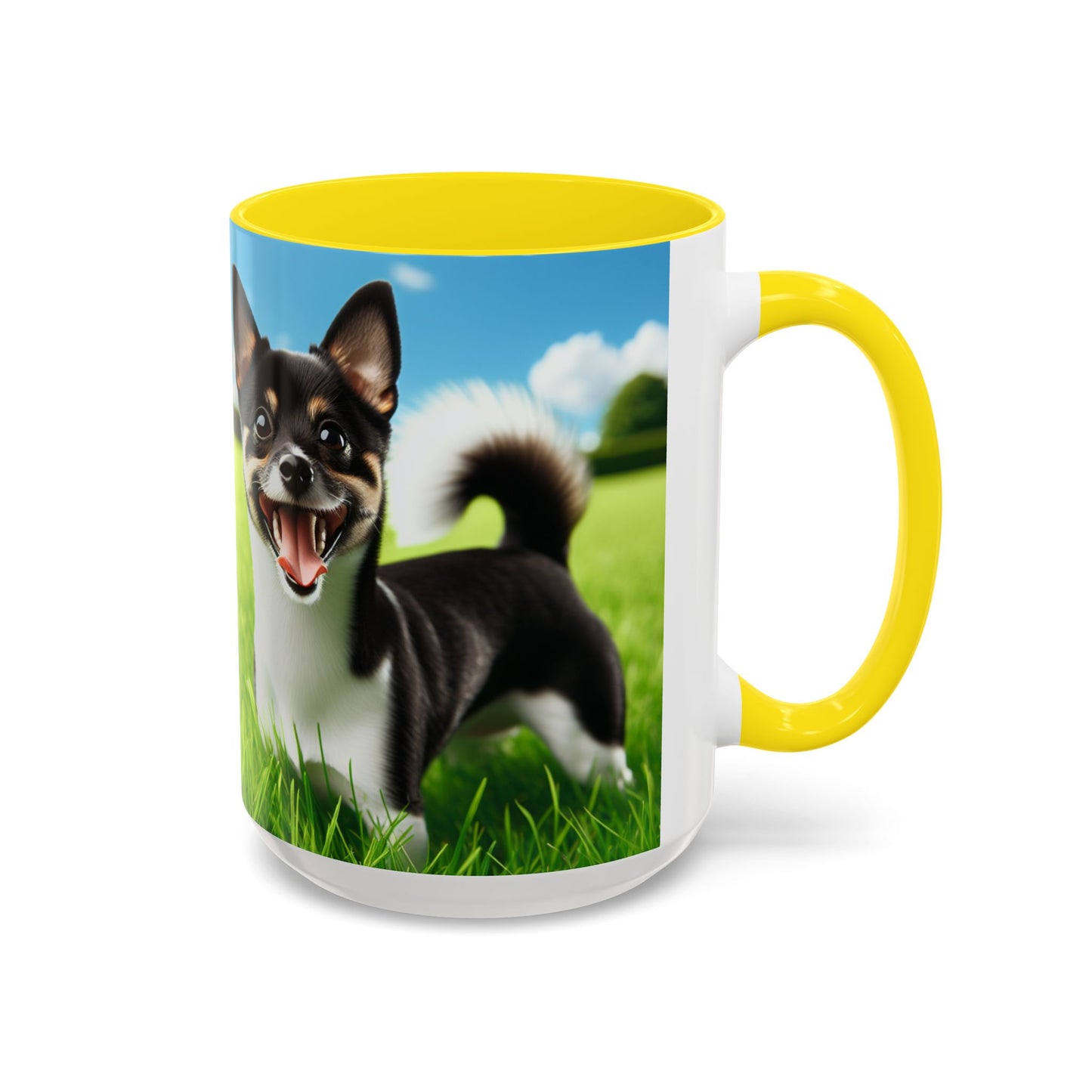 Taza de café con detalles de terrier japonés: el regalo perfecto para los amantes de los perros
