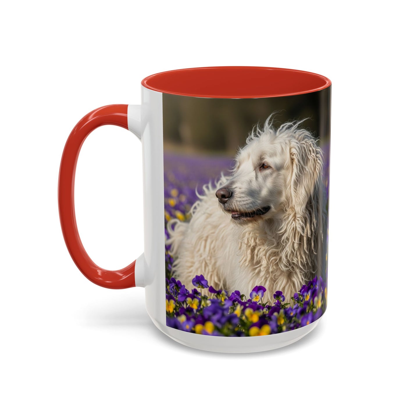 Taza de café con detalles de Komondor: el regalo perfecto para los amantes de los perros