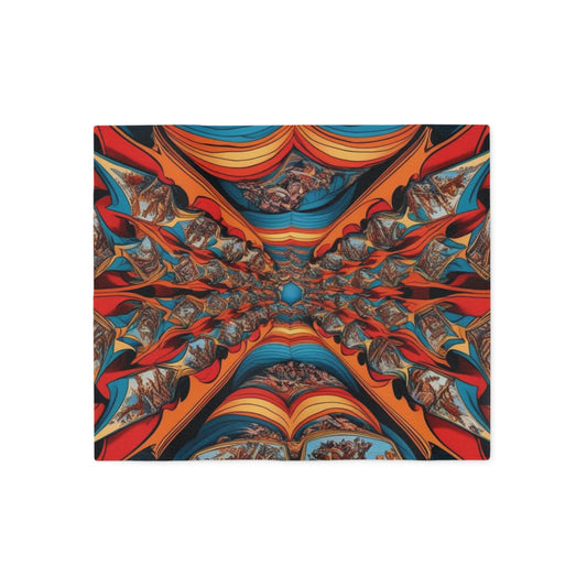 Optical Illusion Sweatshirt Blanket
