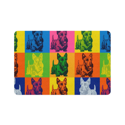 Pet Food Mat (12x18) - Scottish Terrier