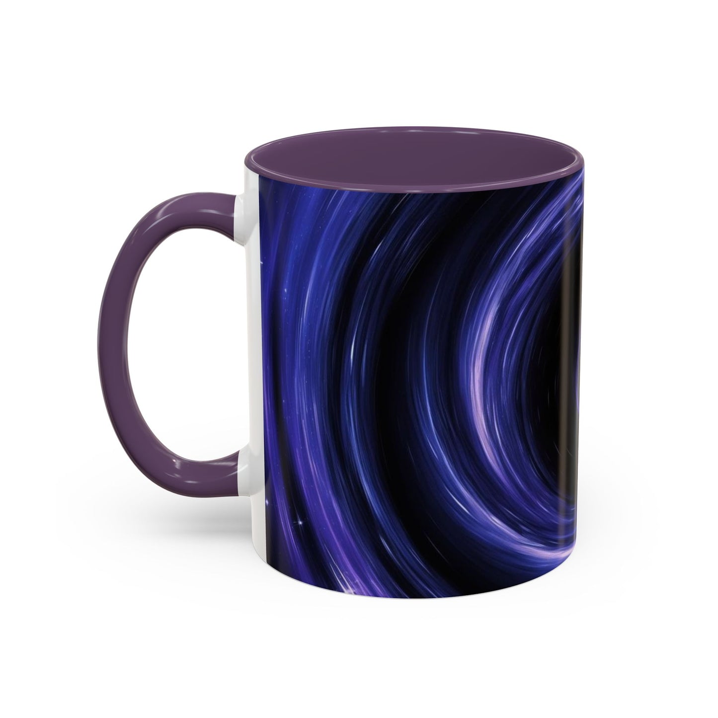 Optical Illusion Accent Mug – Ceramic Coffee Cup
