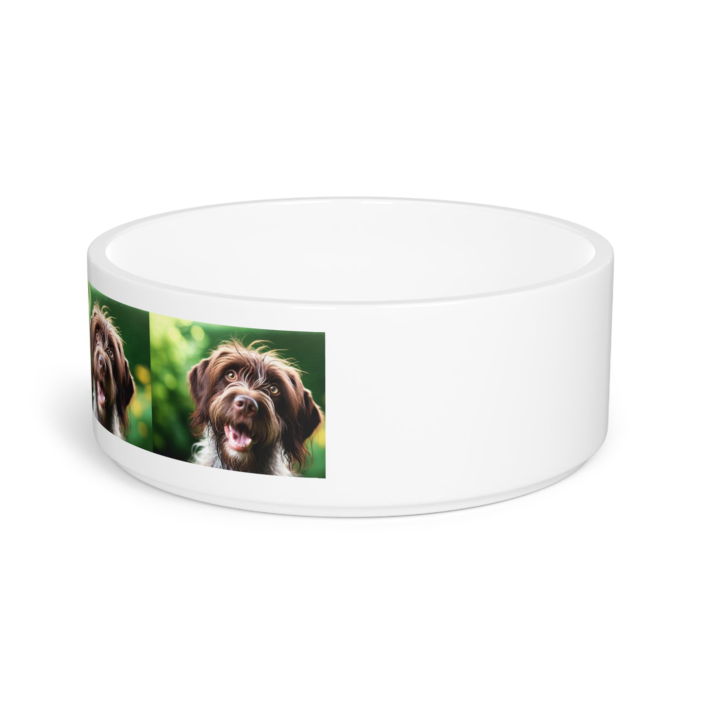 German Wirehaired Pointer Pet Bowl