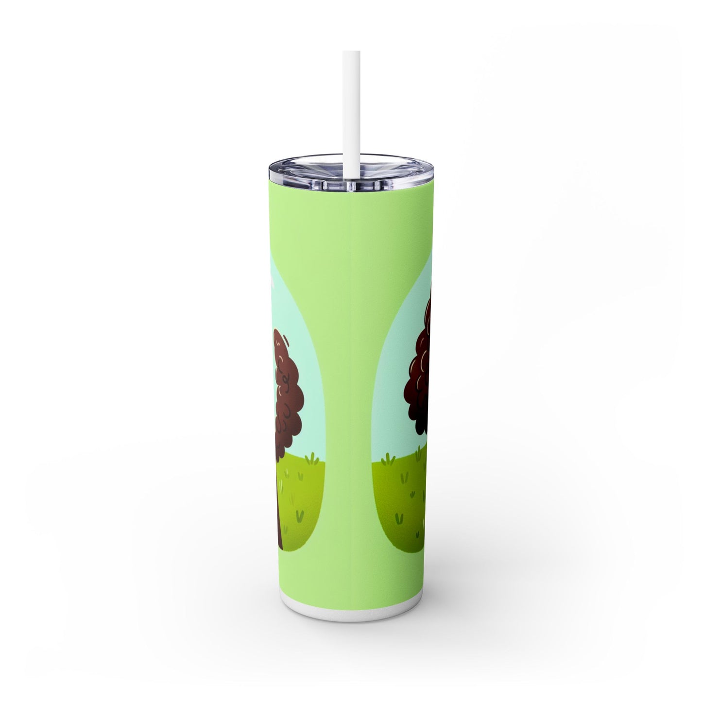 Irish Water Spaniel Tumbler with Straw, 20oz