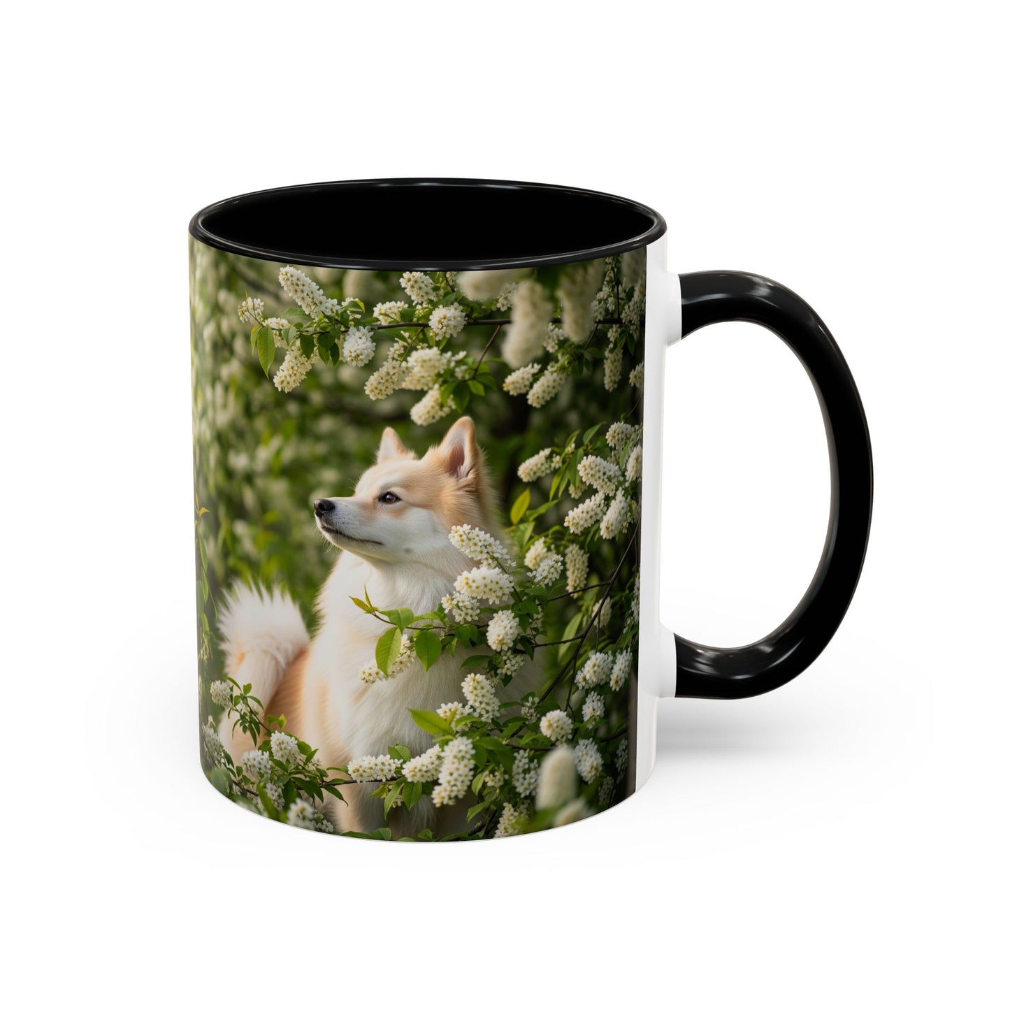 Finnish Spitz Accent Coffee Mug - Perfect Gift for Dog Lovers