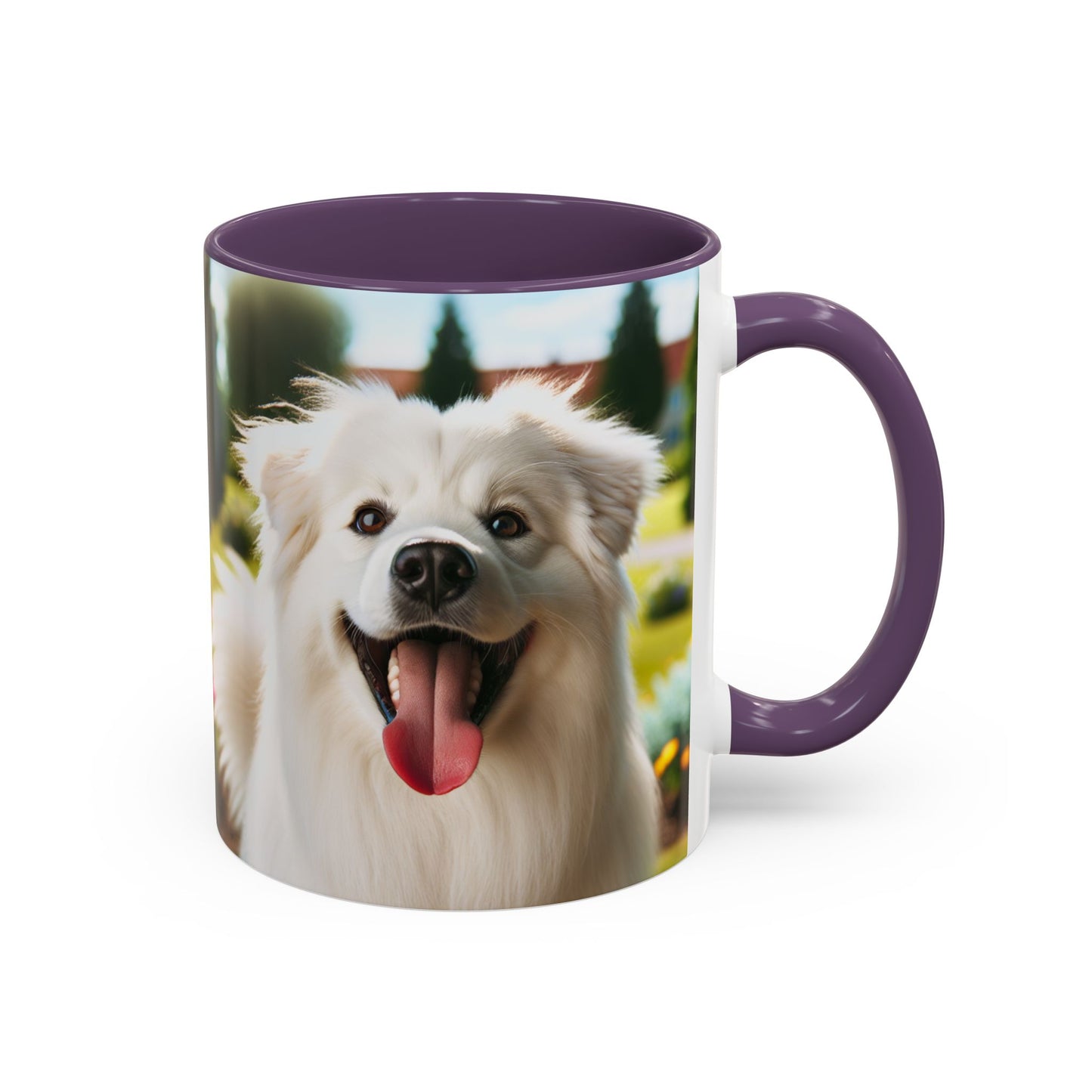 Taza de café con acento Slovensky Cuvac: el regalo perfecto para los amantes de los perros
