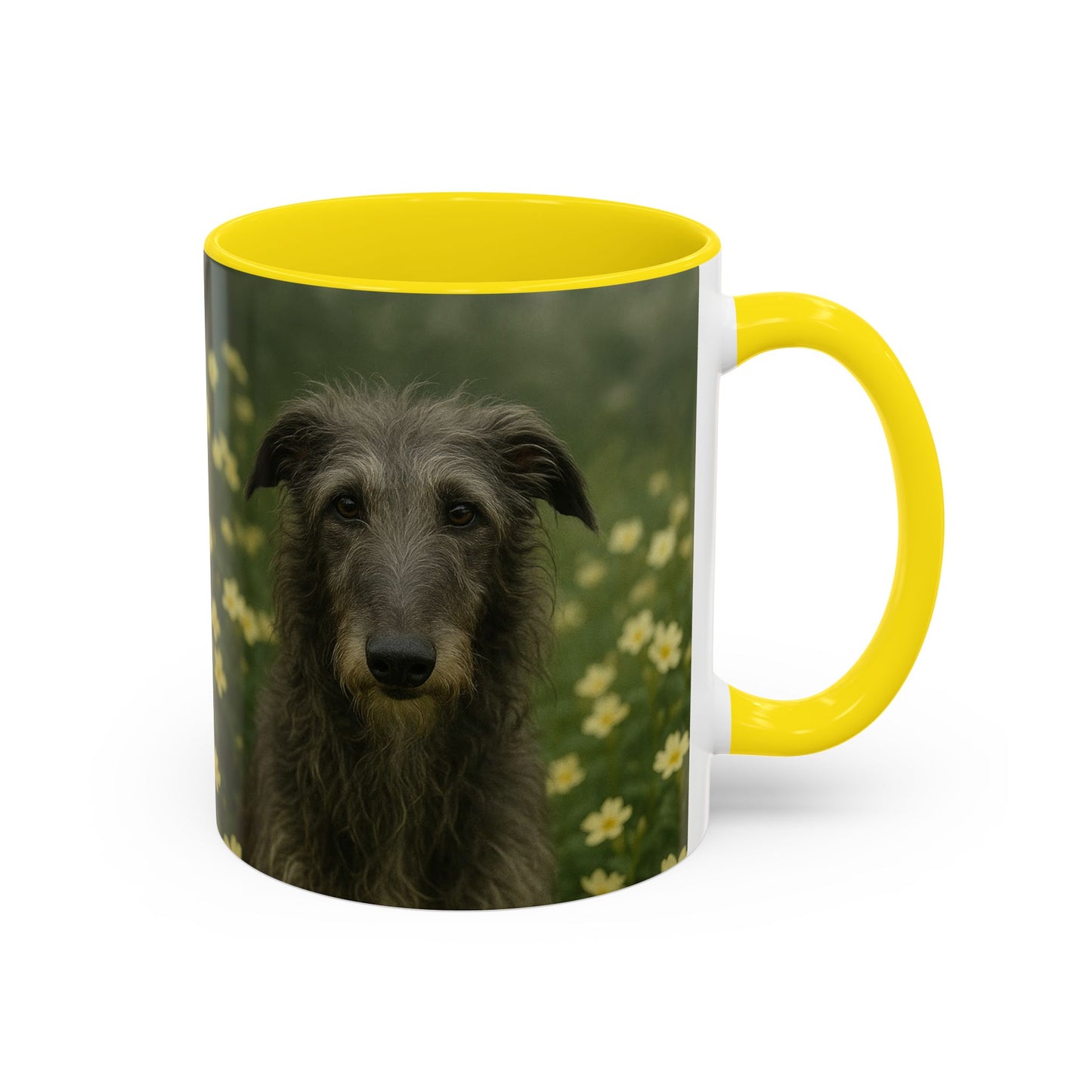 Scottish Deerhound Accent Coffee Mug - Perfect Gift for Dog Lovers