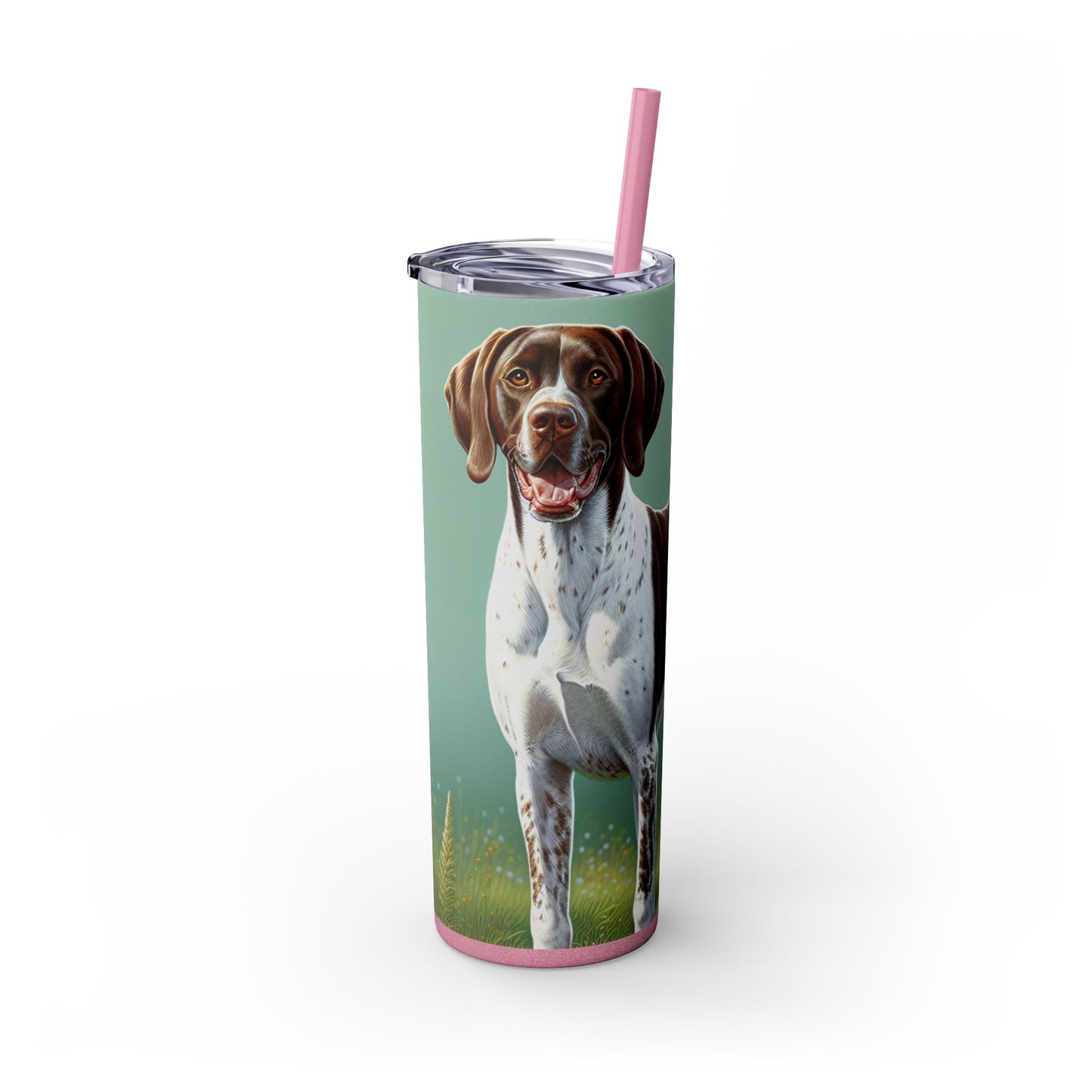 Pointer Skinny Tumbler with Straw, 20oz