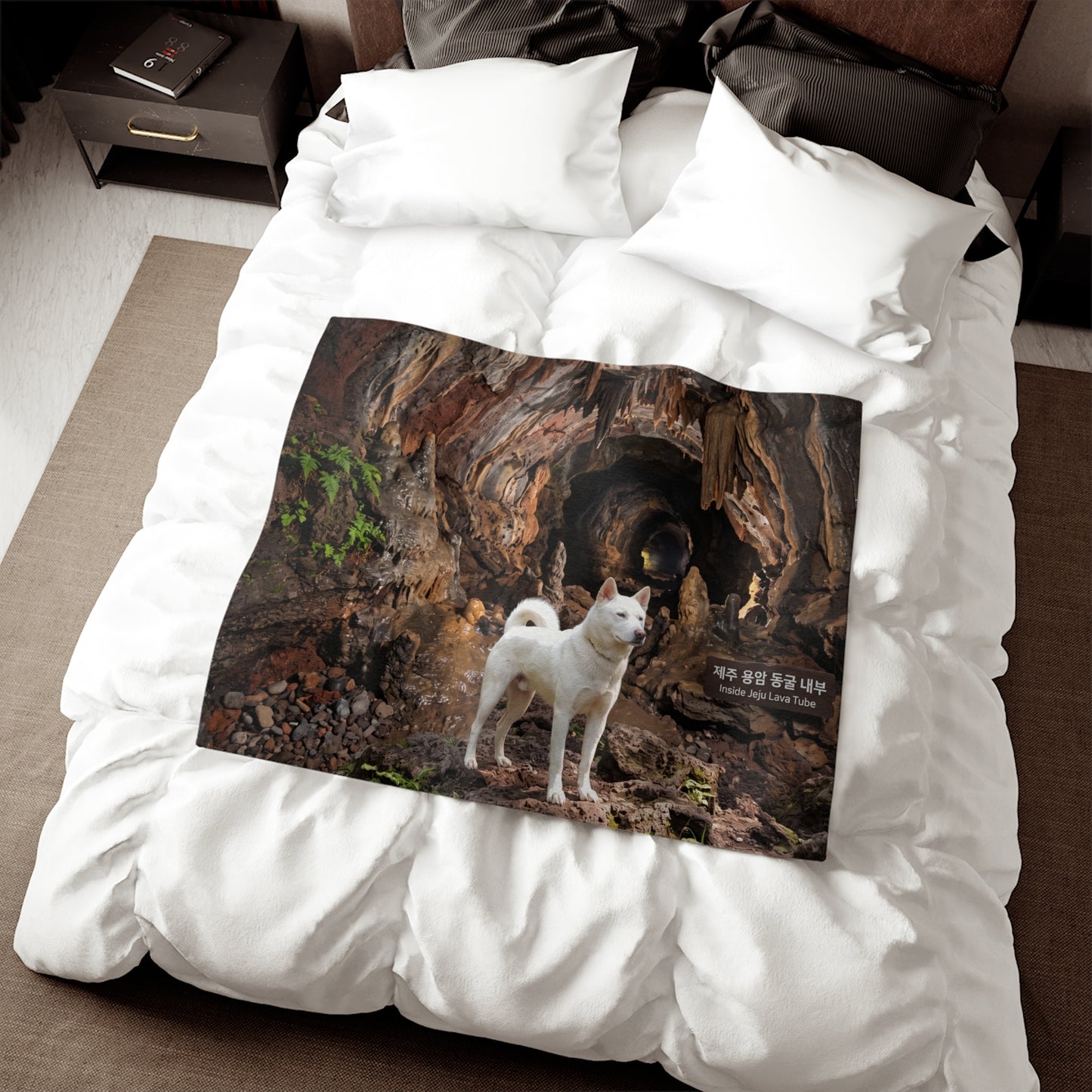 Korean Jindo Dog Blanket