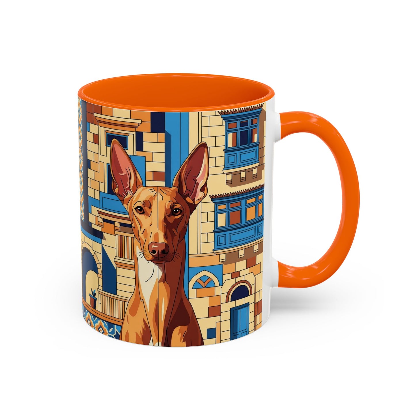 Taza de café con diseño de Pharaoh Hound: el regalo perfecto para los amantes de los perros.