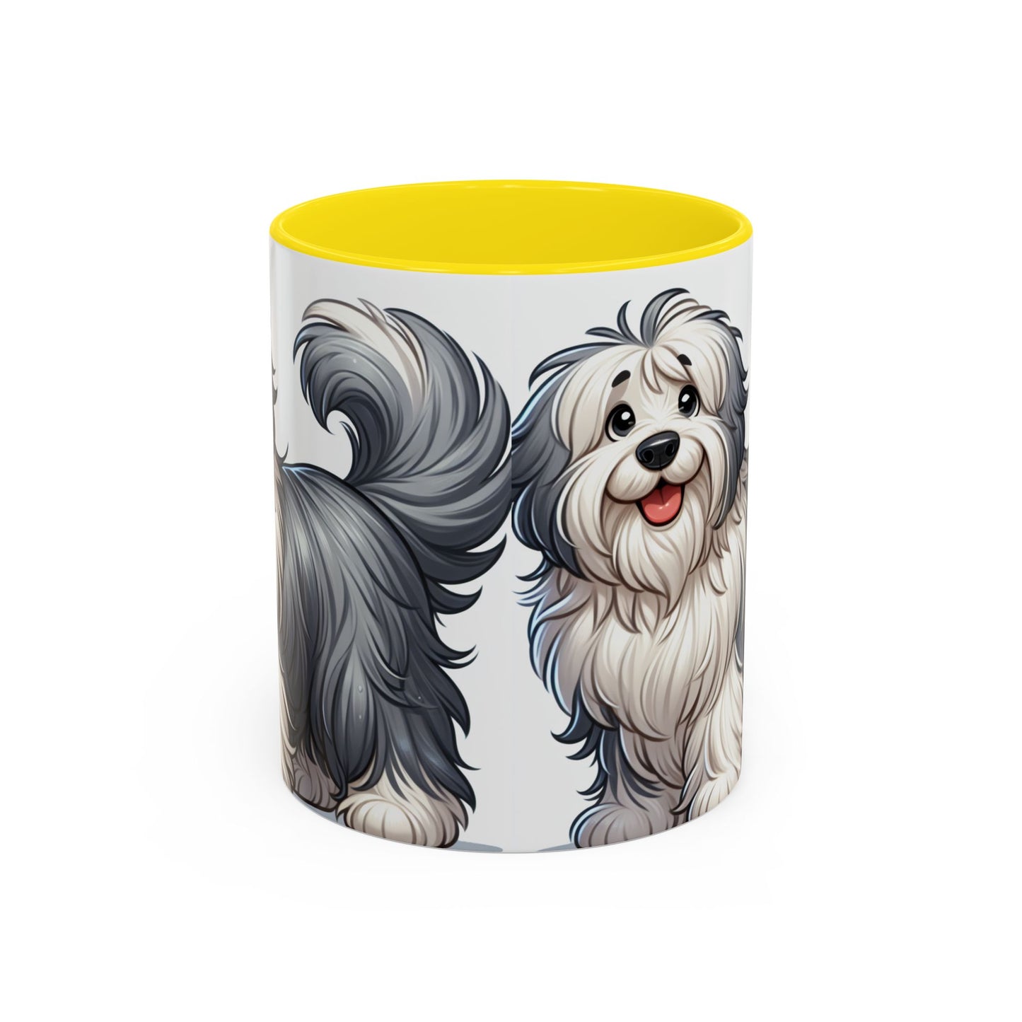 Mug à café à motif de bobtail - Cadeau idéal pour les amoureux des chiens