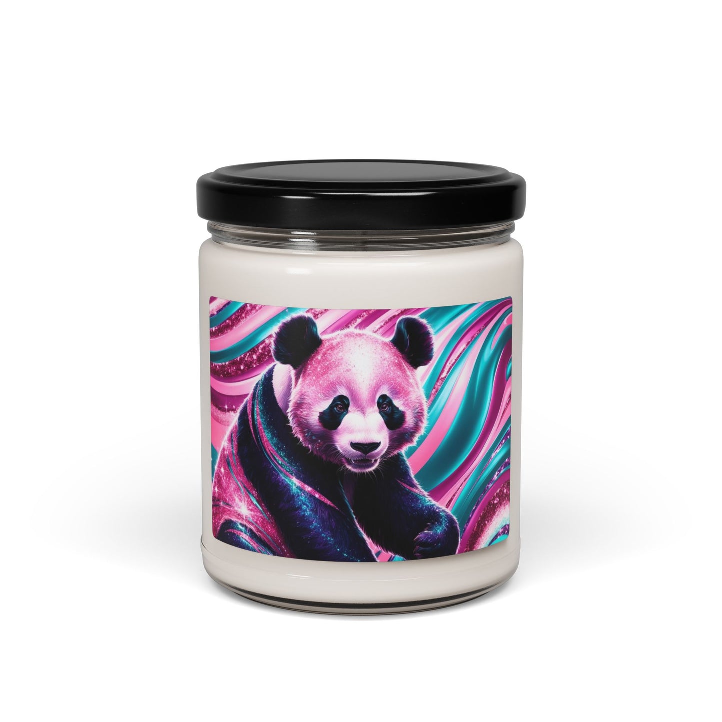 Psychedelic Panda- Scented Soy Candle, 9oz