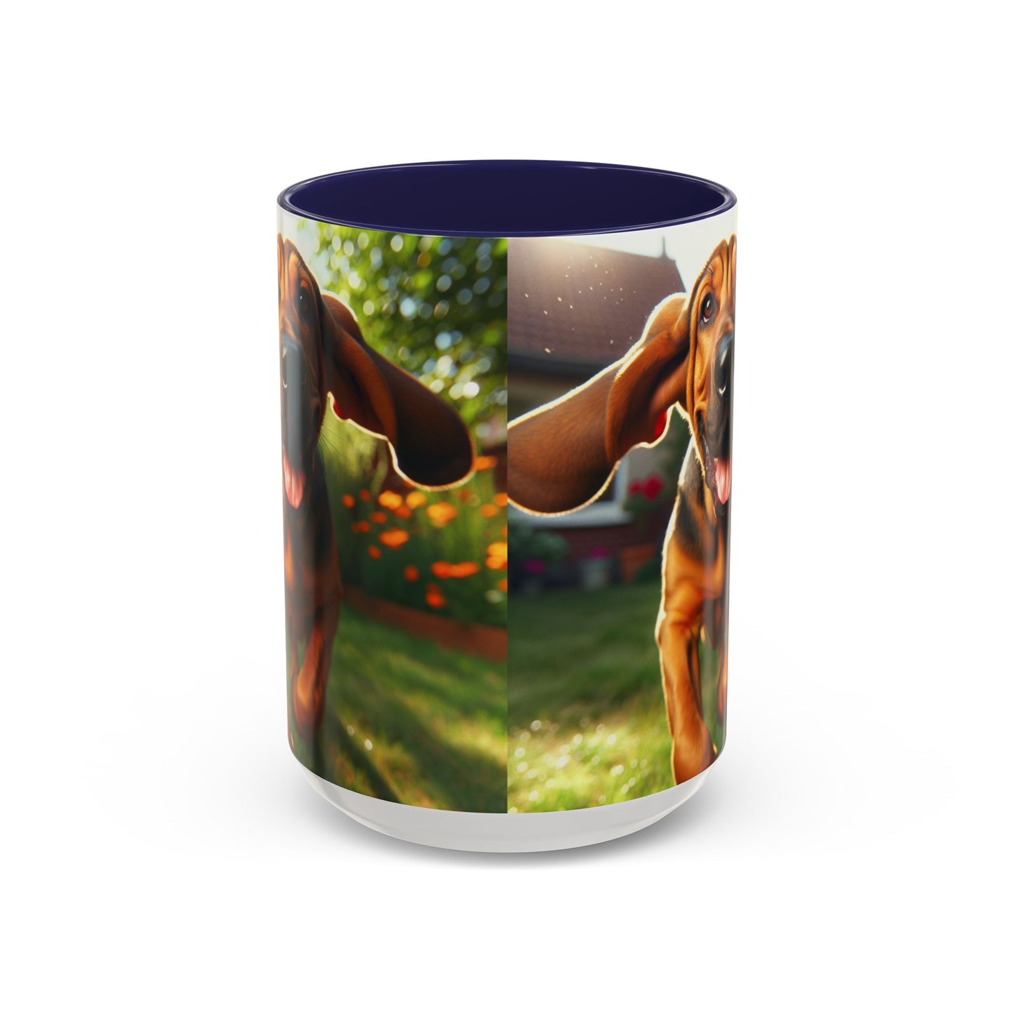 Bloodhound Accent Coffee Mug - Perfect Gift for Dog Lovers