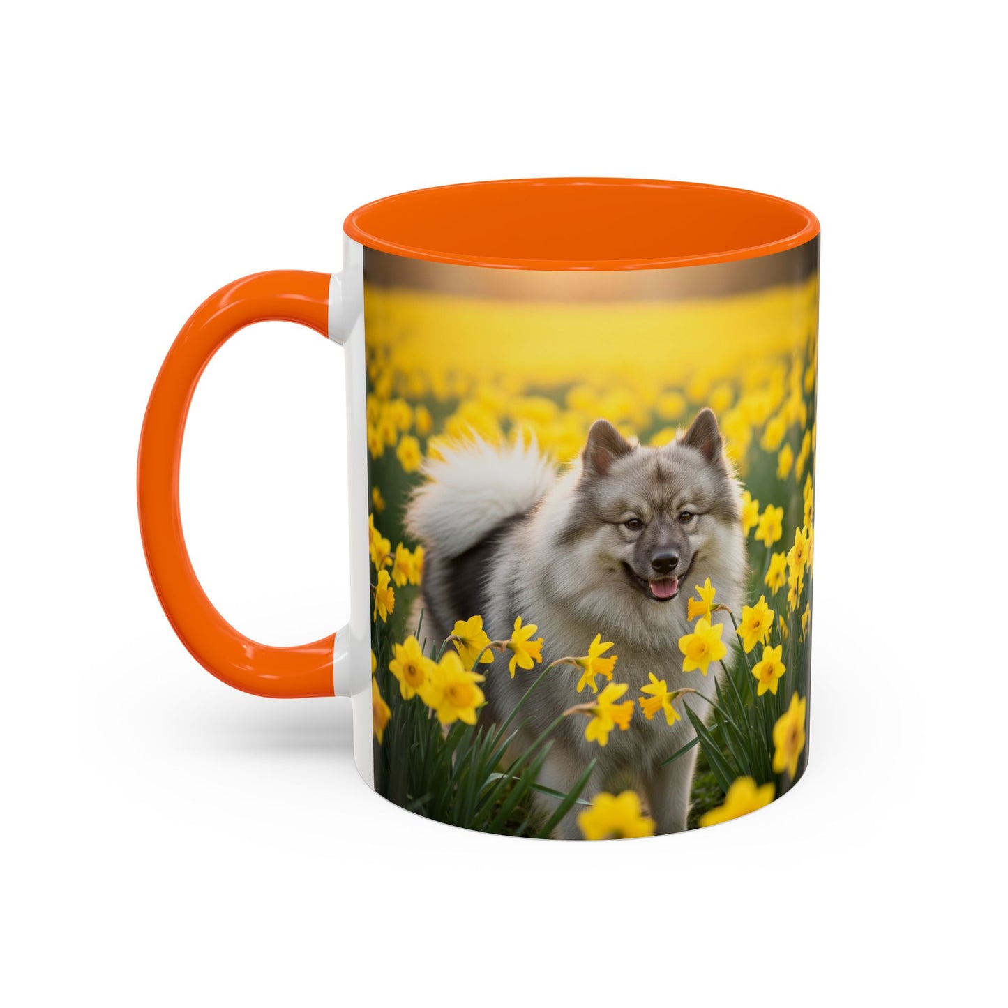 Taza con detalles de Keeshond: el regalo perfecto para los amantes de los perros