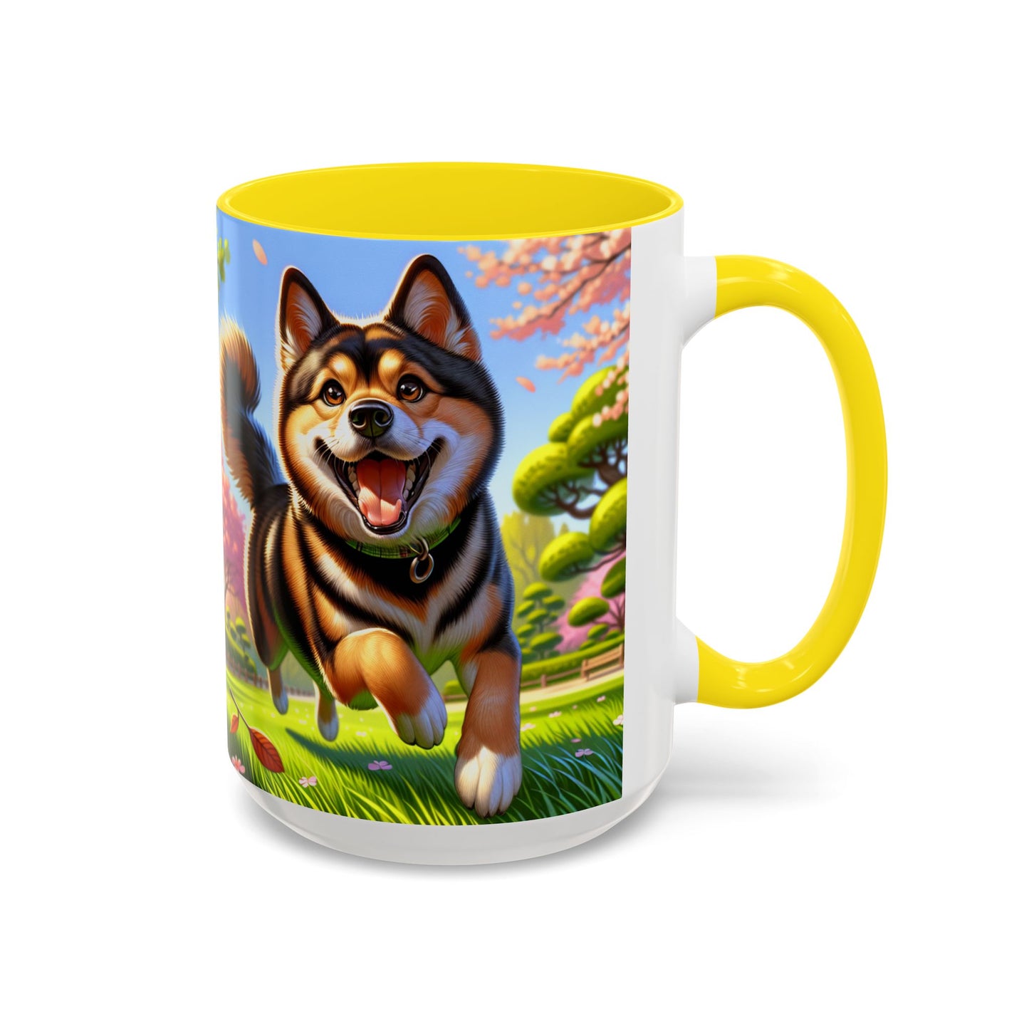 Taza de café con detalles de Shikoku: el regalo perfecto para los amantes de los perros