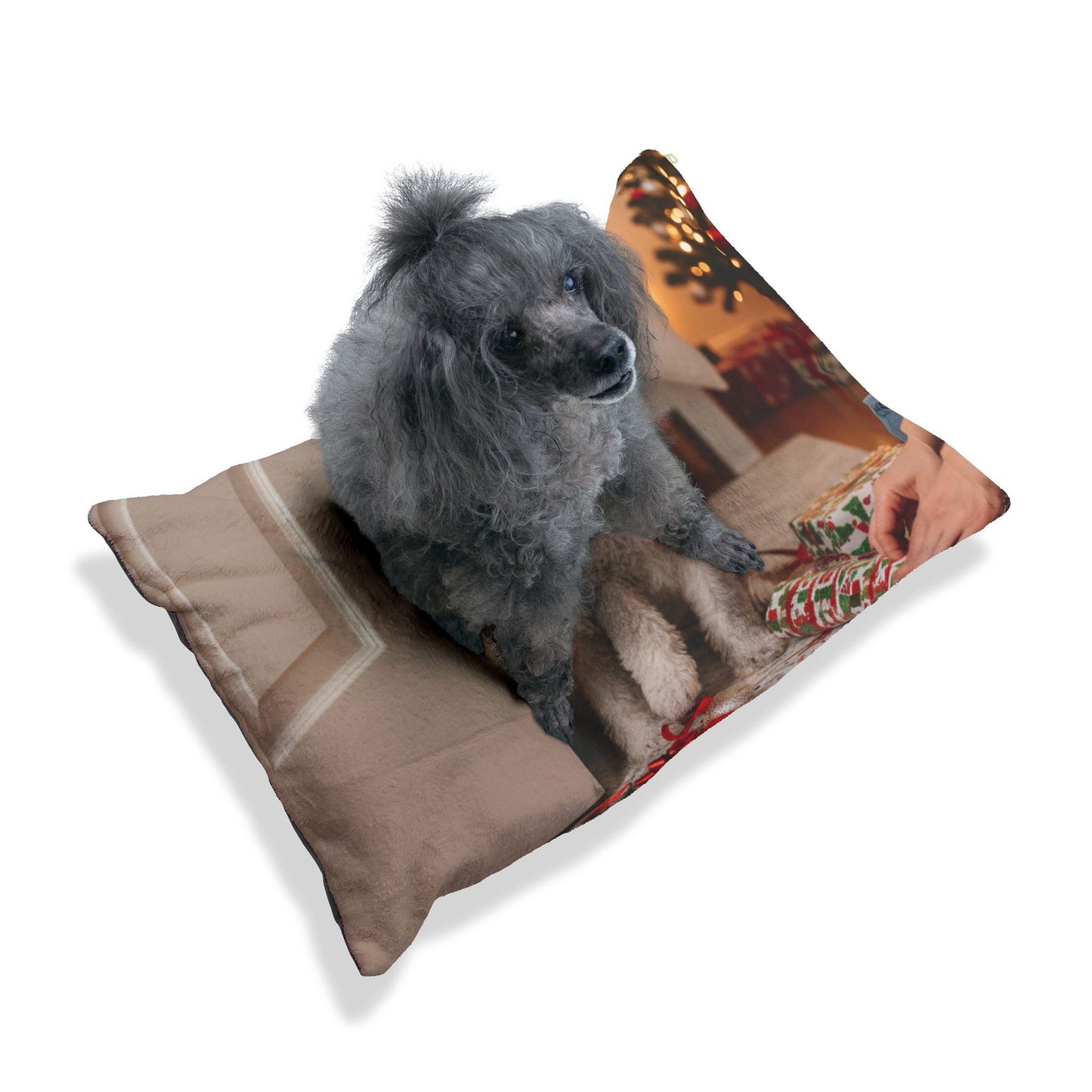 Holiday Puppies Pet Bed