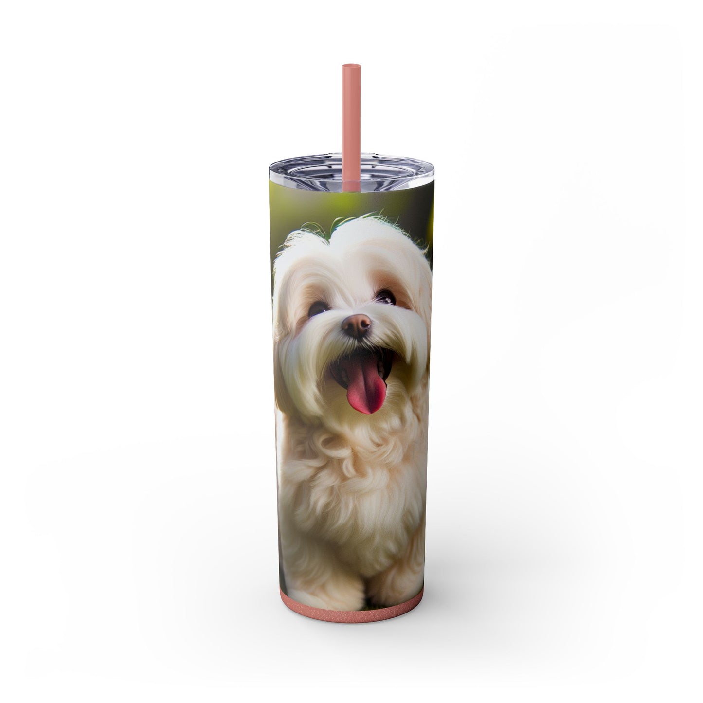 Havanese Tumbler with Straw, 20oz