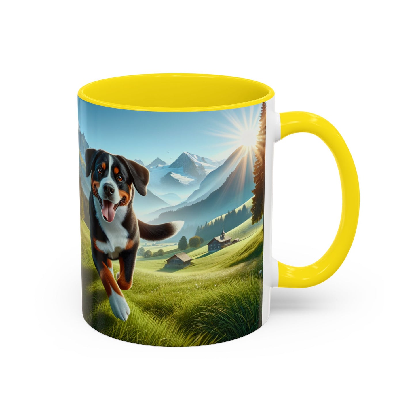 Entlebucher Mountain Dog Accent Coffee Mug - Perfect Gift for Dog Lovers
