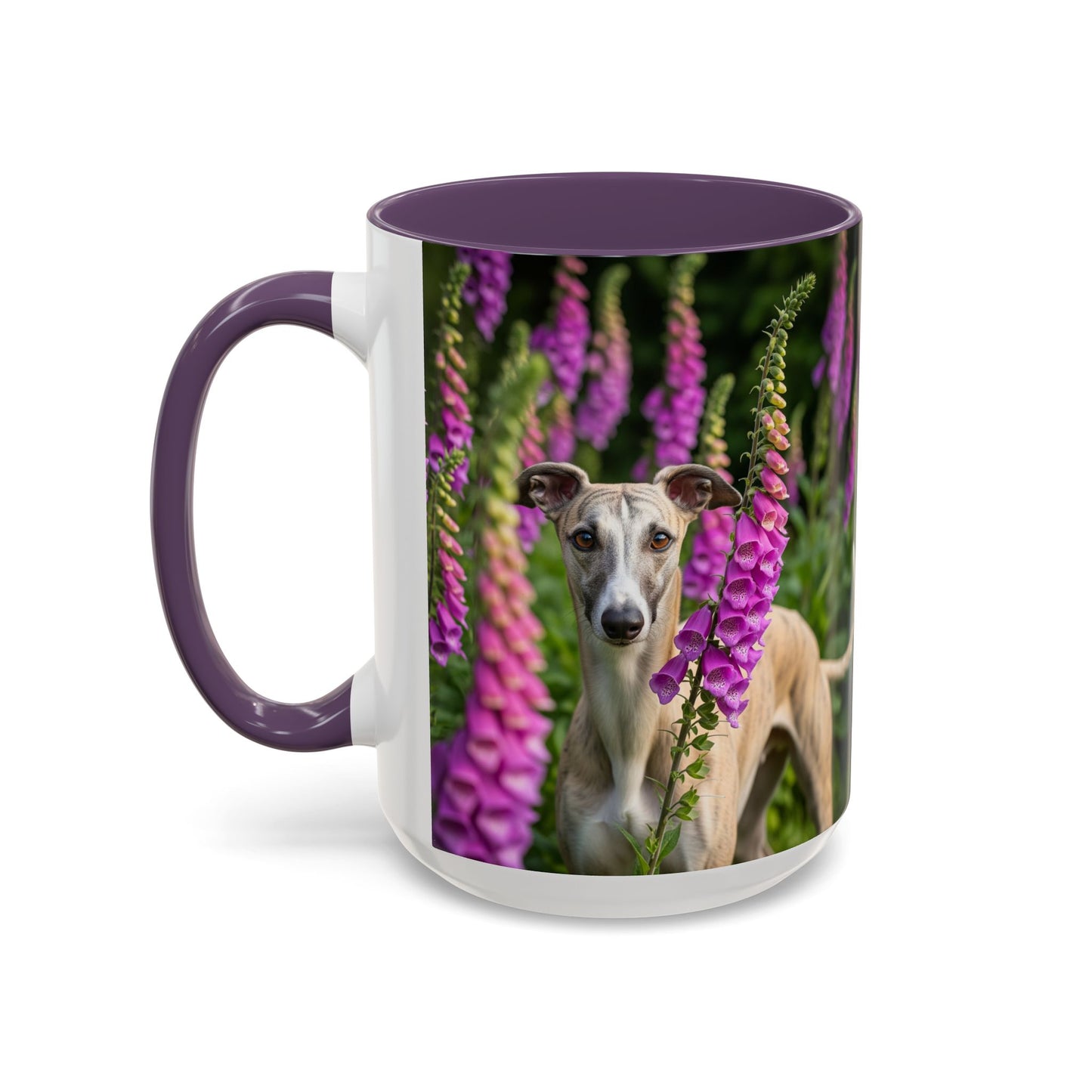 Whippet Accent Coffee Mug - Perfect Gift for Dog Lovers