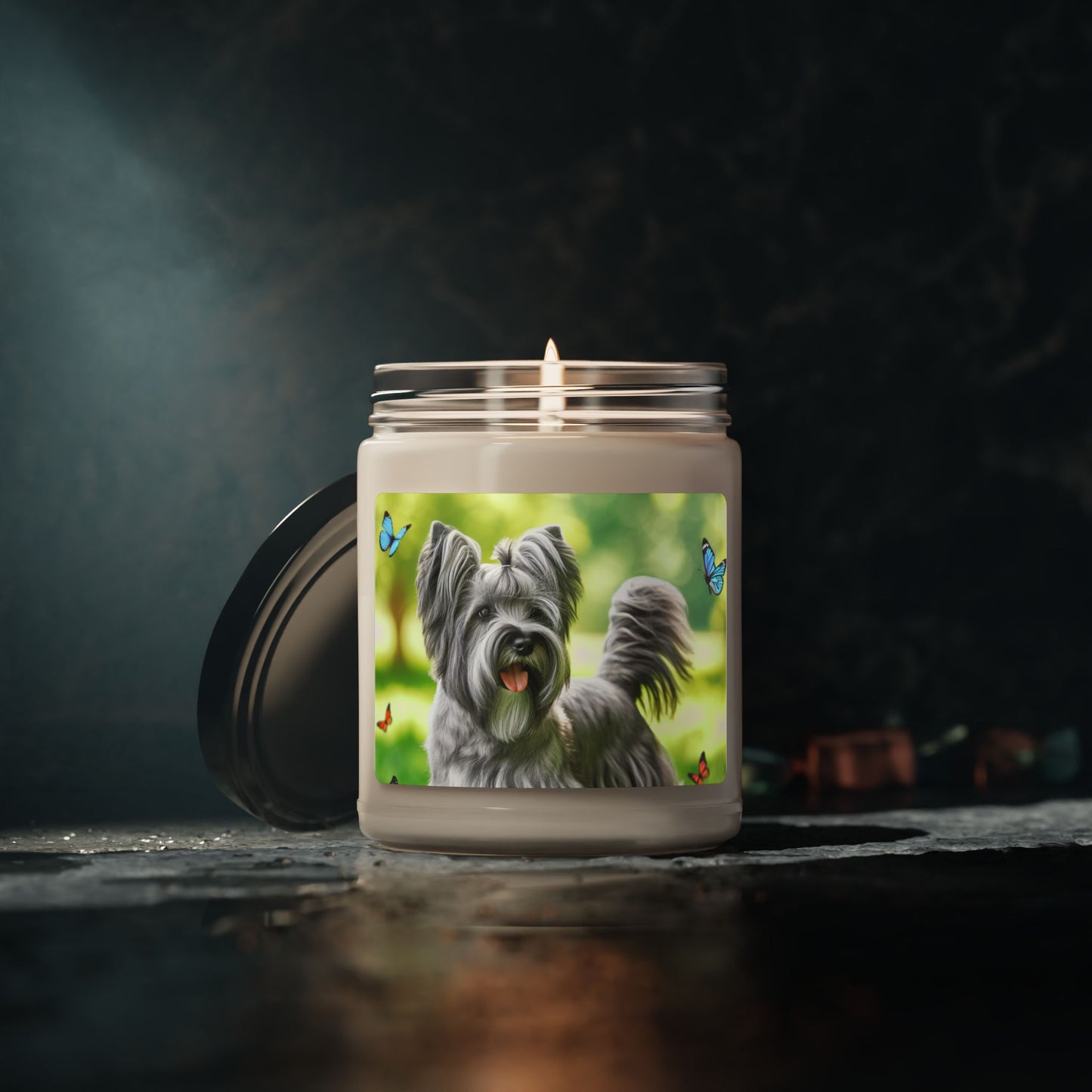 Skye Terrier- Scented Soy Candle, 9oz