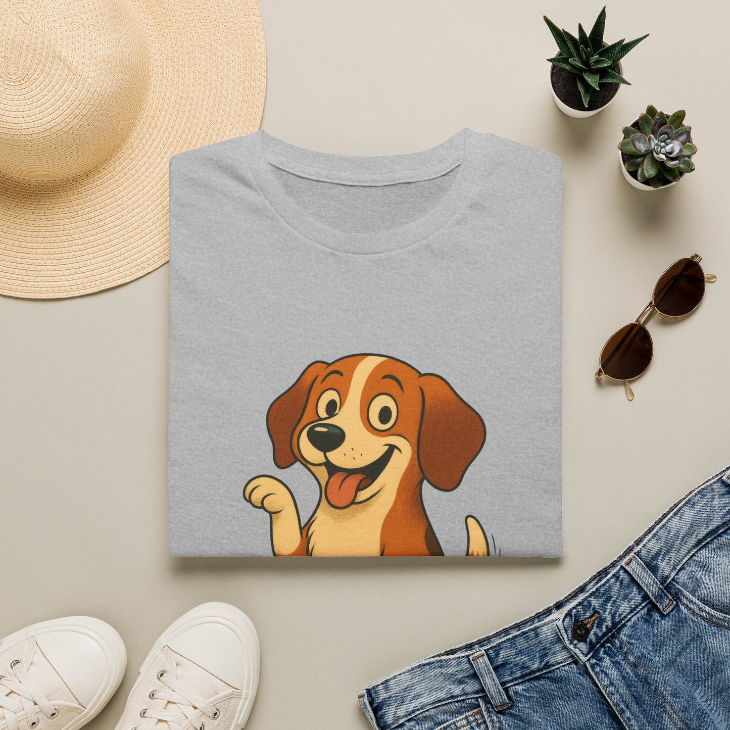 "Are You a Backyard? Because I Really Dig You" Cute Puppy Tee Shirt