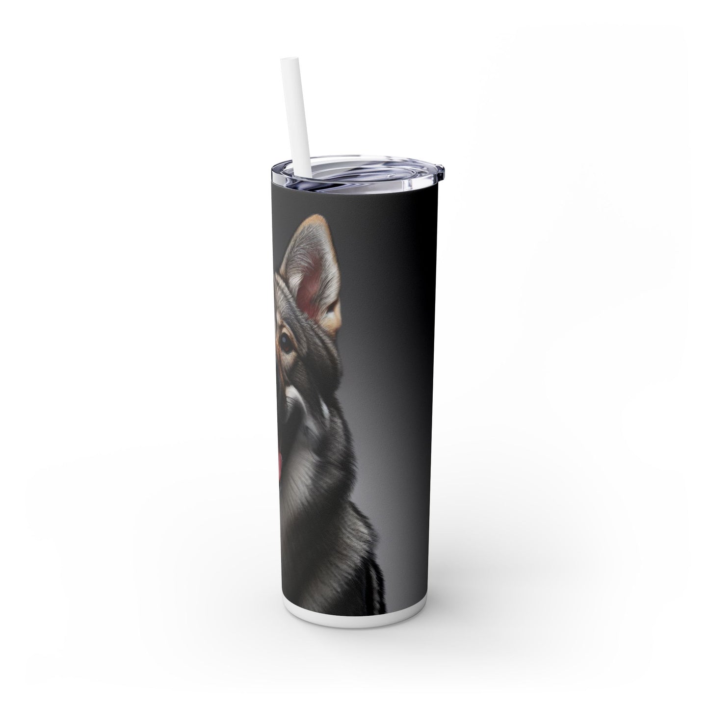 Gobelet isotherme tchécoslovaque Vlcak avec paille, 59 cl