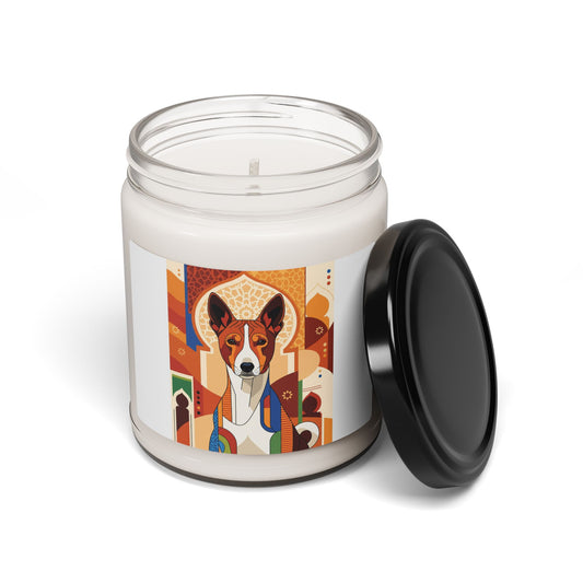 Basenji- Scented Soy Candle, 9oz