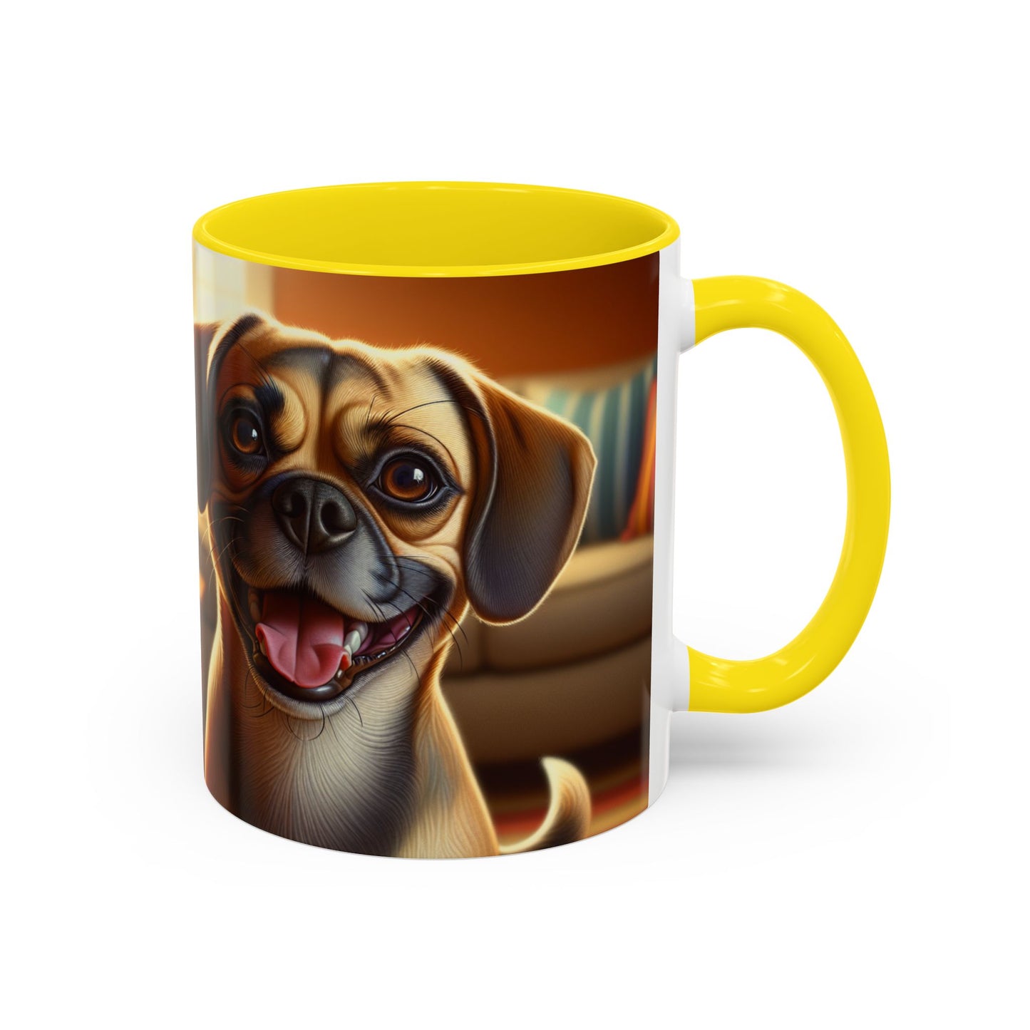 Taza de café con detalles de Puggle: el regalo perfecto para los amantes de los perros