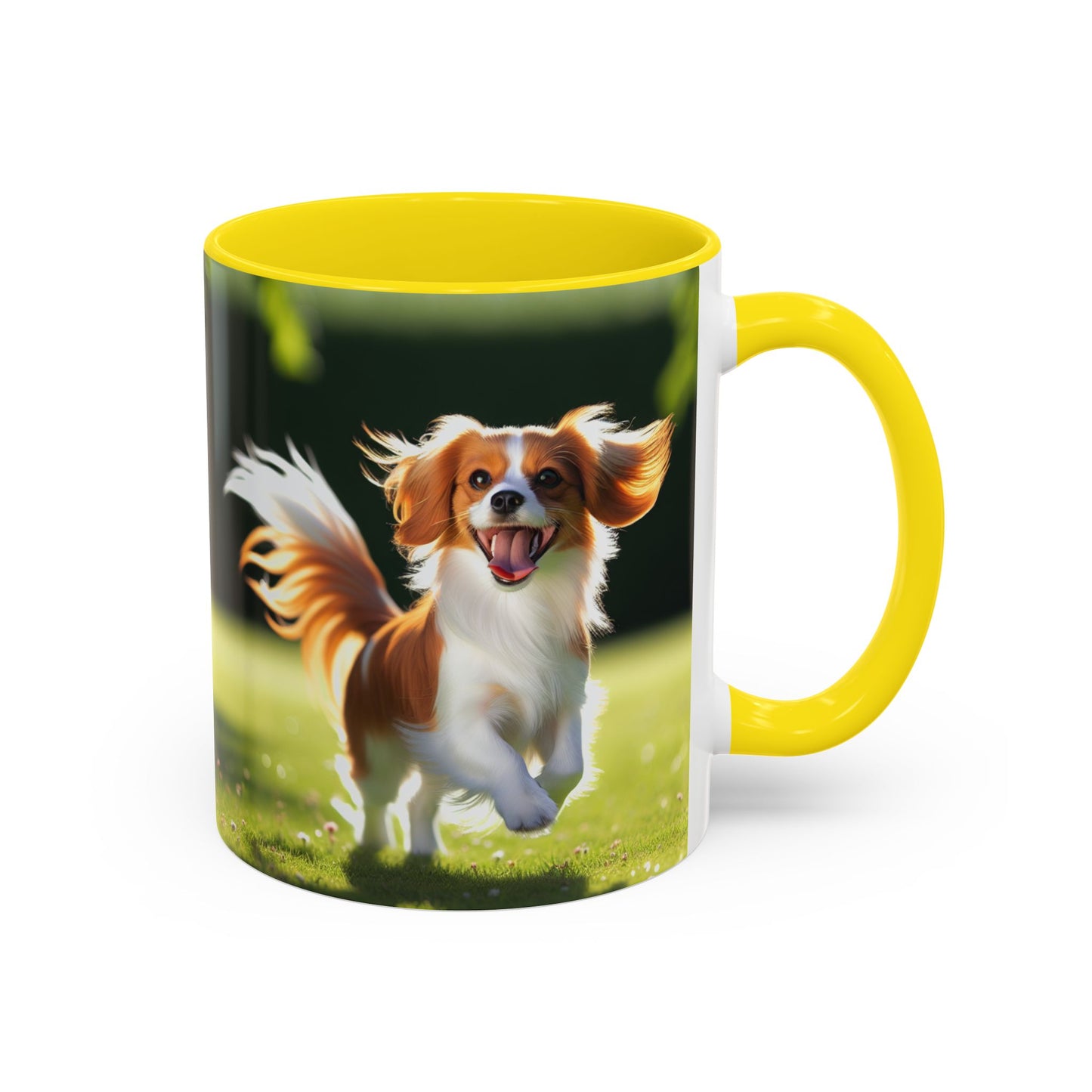 Nederlandse Kooikerhondje Accent Coffee Mug - Cadeau parfait pour les amoureux des chiens