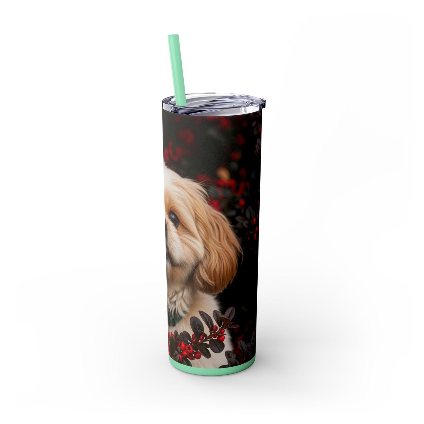 Pekapoo Tumbler with Straw, 20oz